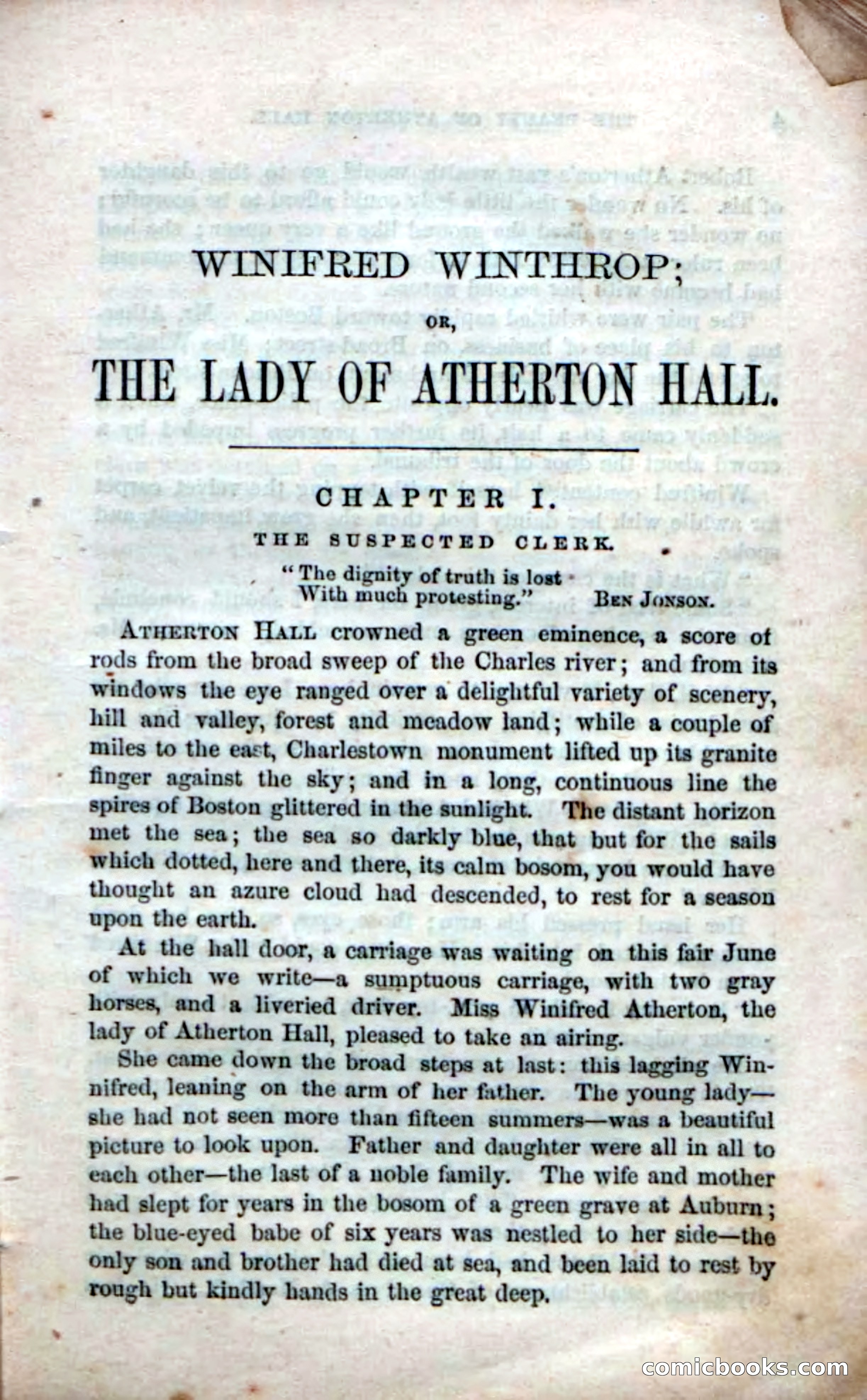 Beadle's Dime Novels No. 23 — page 5: Pulp Fiction, 1861