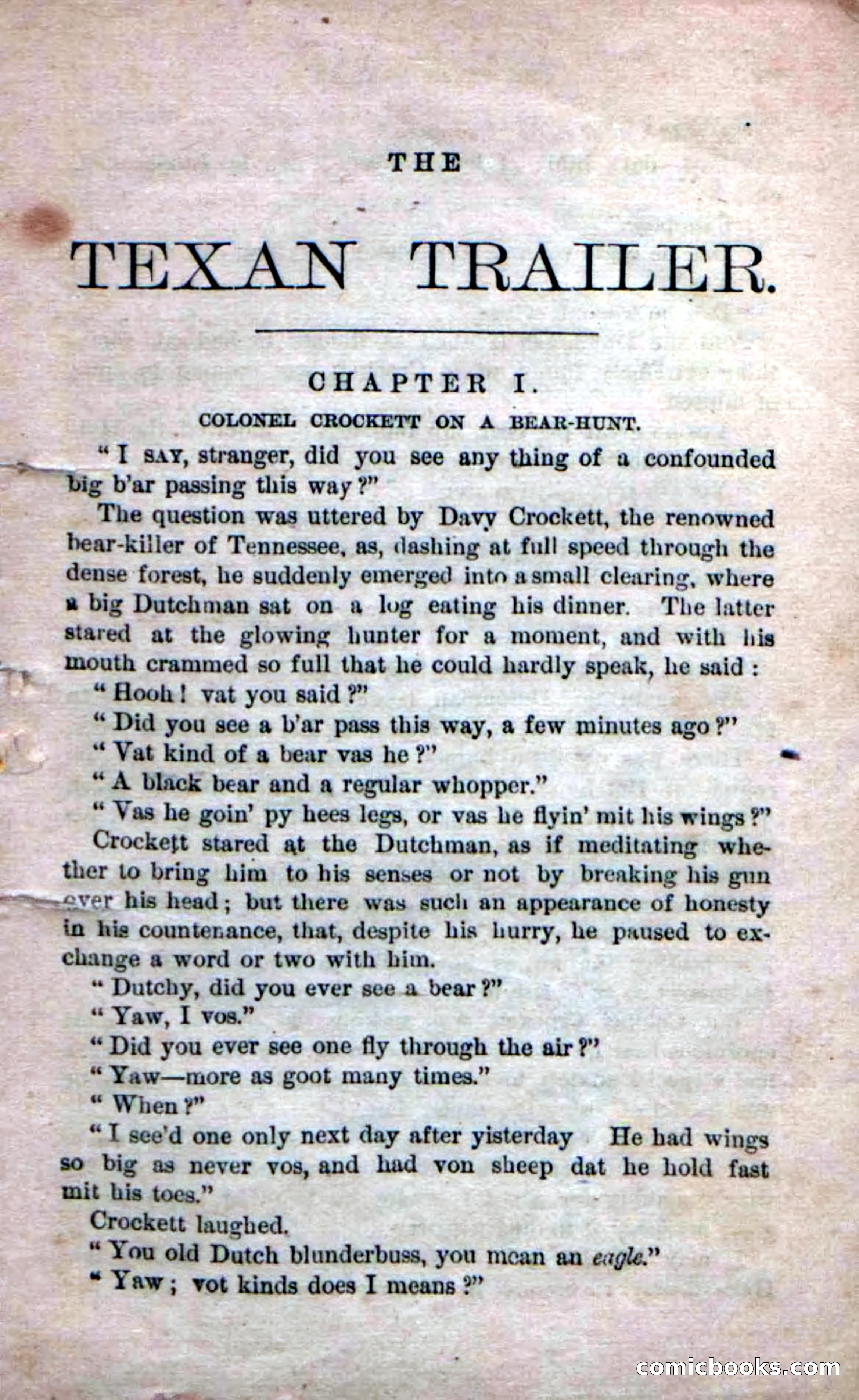 Beadle's Dime Novels No. 231: The Texan Trailer — page 7 of 54