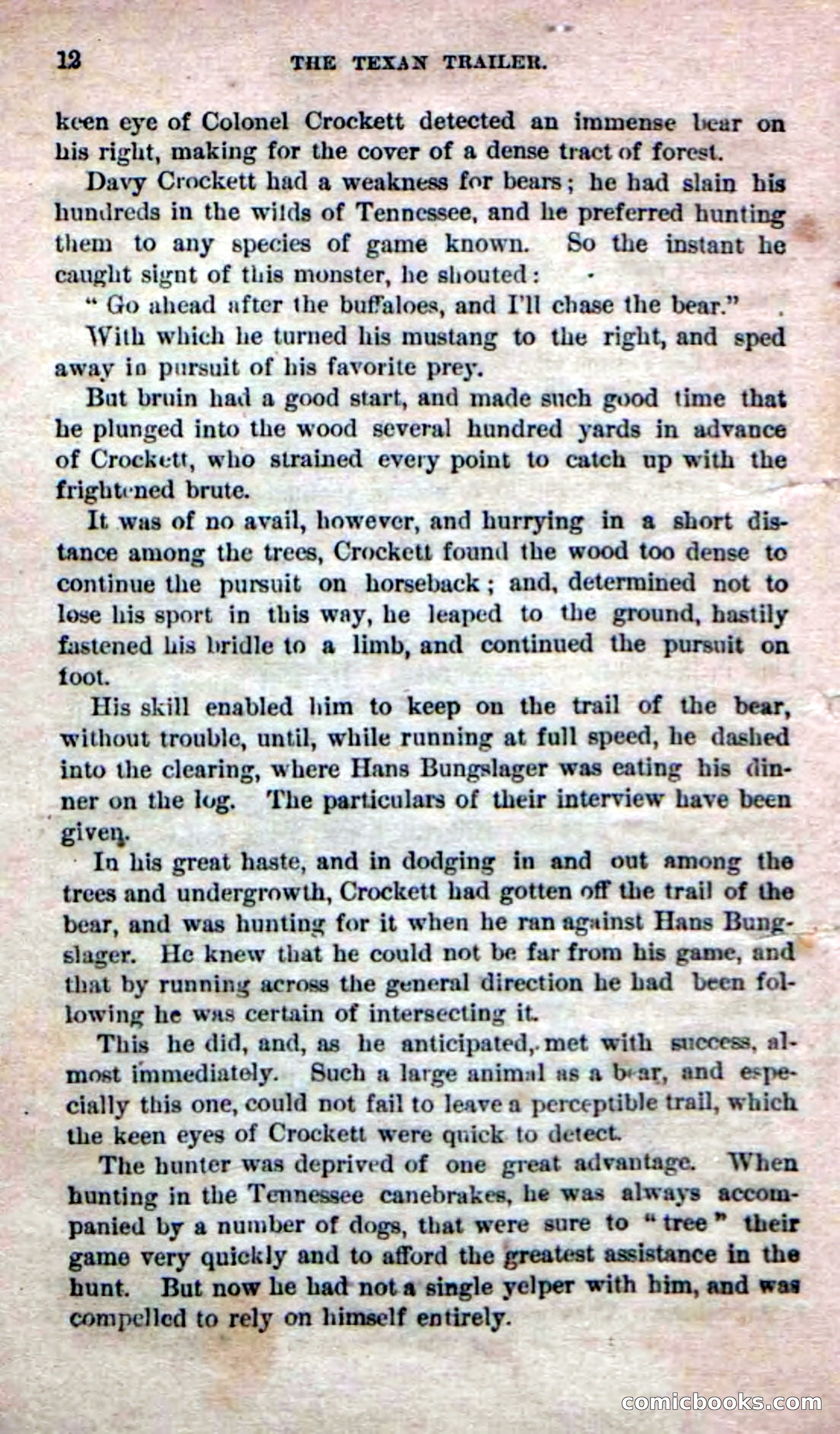 Beadle's Dime Novels No. 231: The Texan Trailer — page 10 of 54