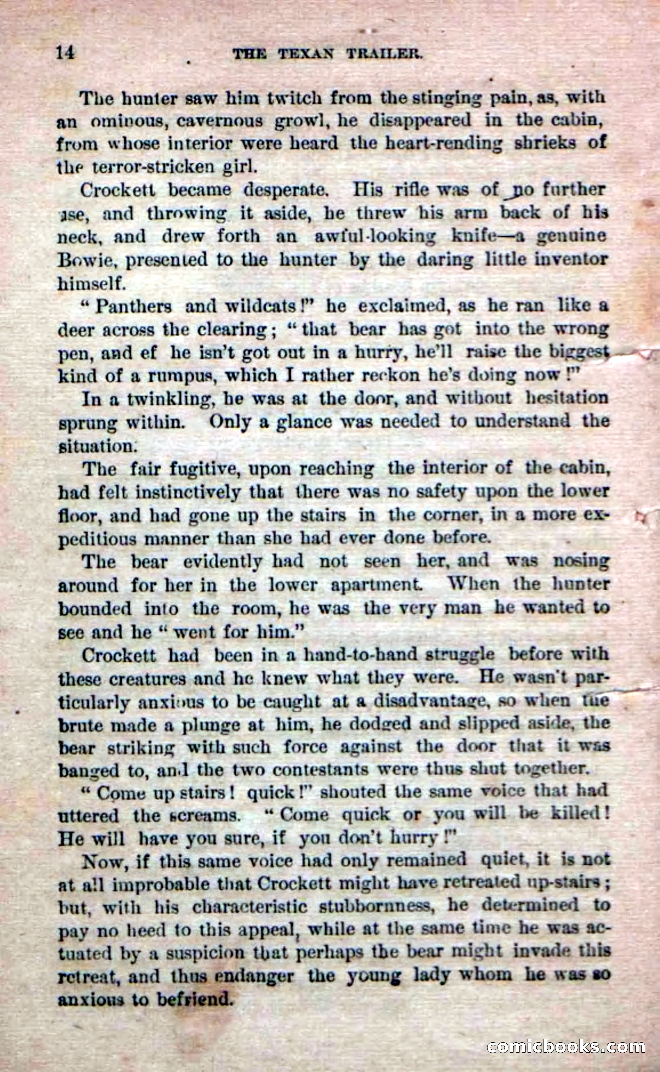 Beadle's Dime Novels No. 231: The Texan Trailer — page 12 of 54