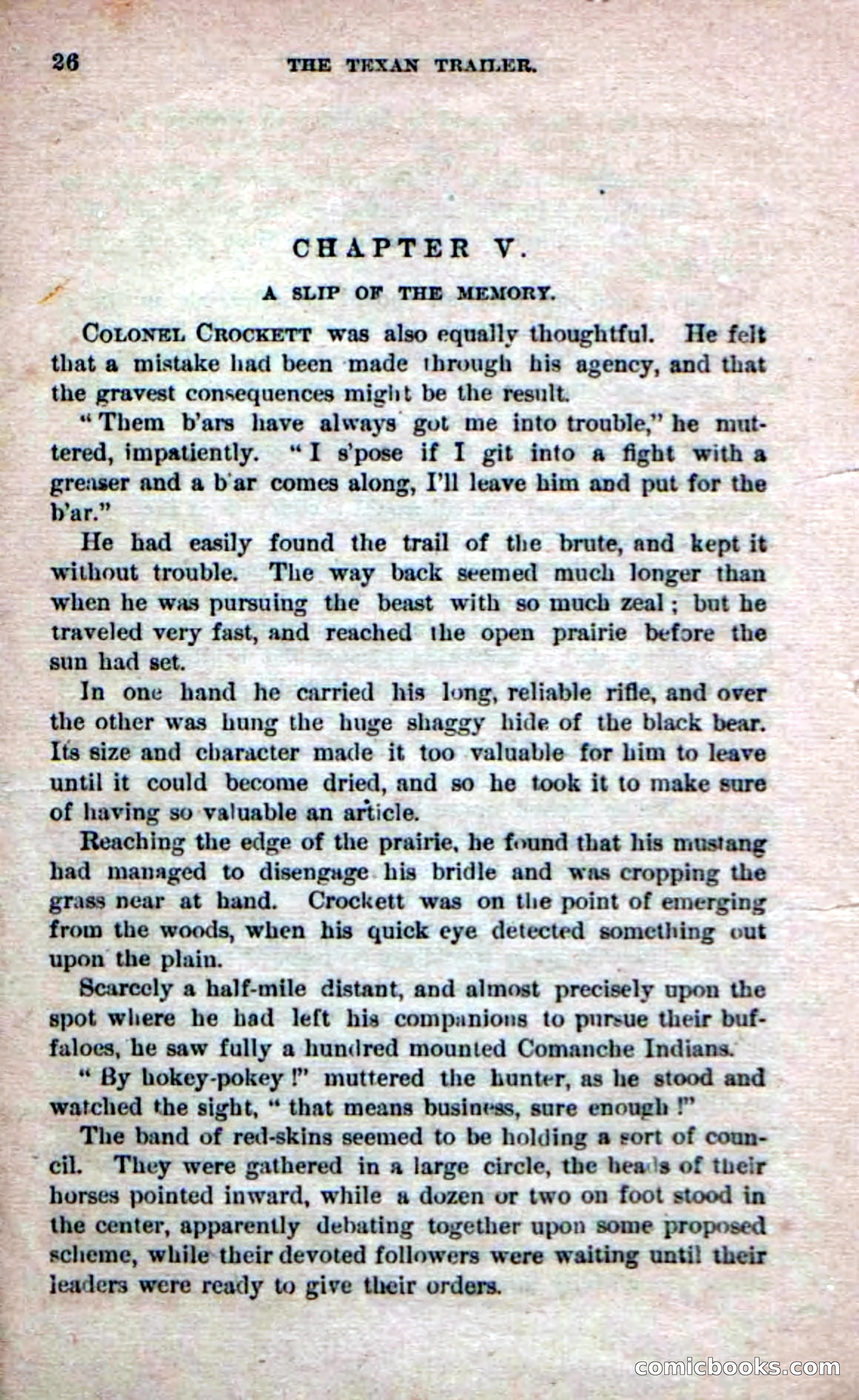 Beadle's Dime Novels No. 231: The Texan Trailer — page 16 of 54