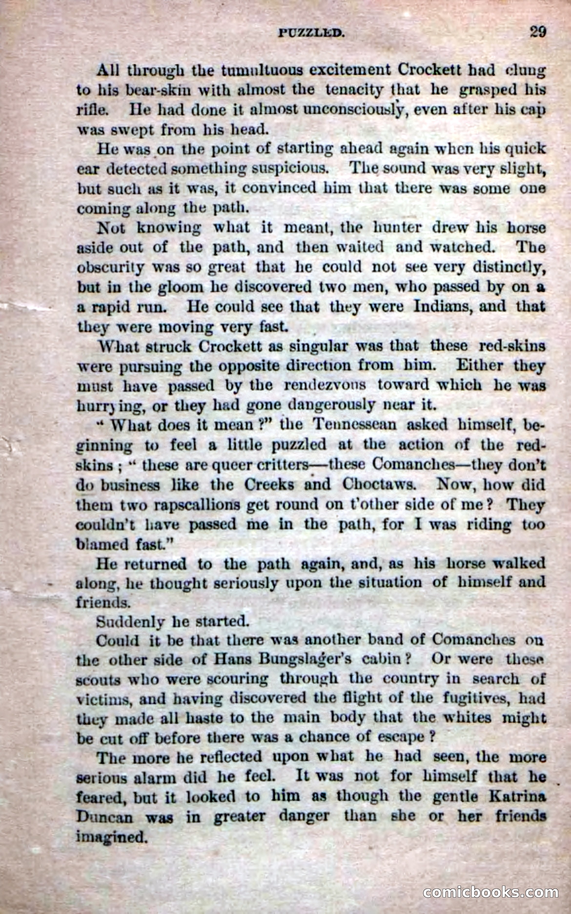 Beadle's Dime Novels No. 231: The Texan Trailer — page 19 of 54