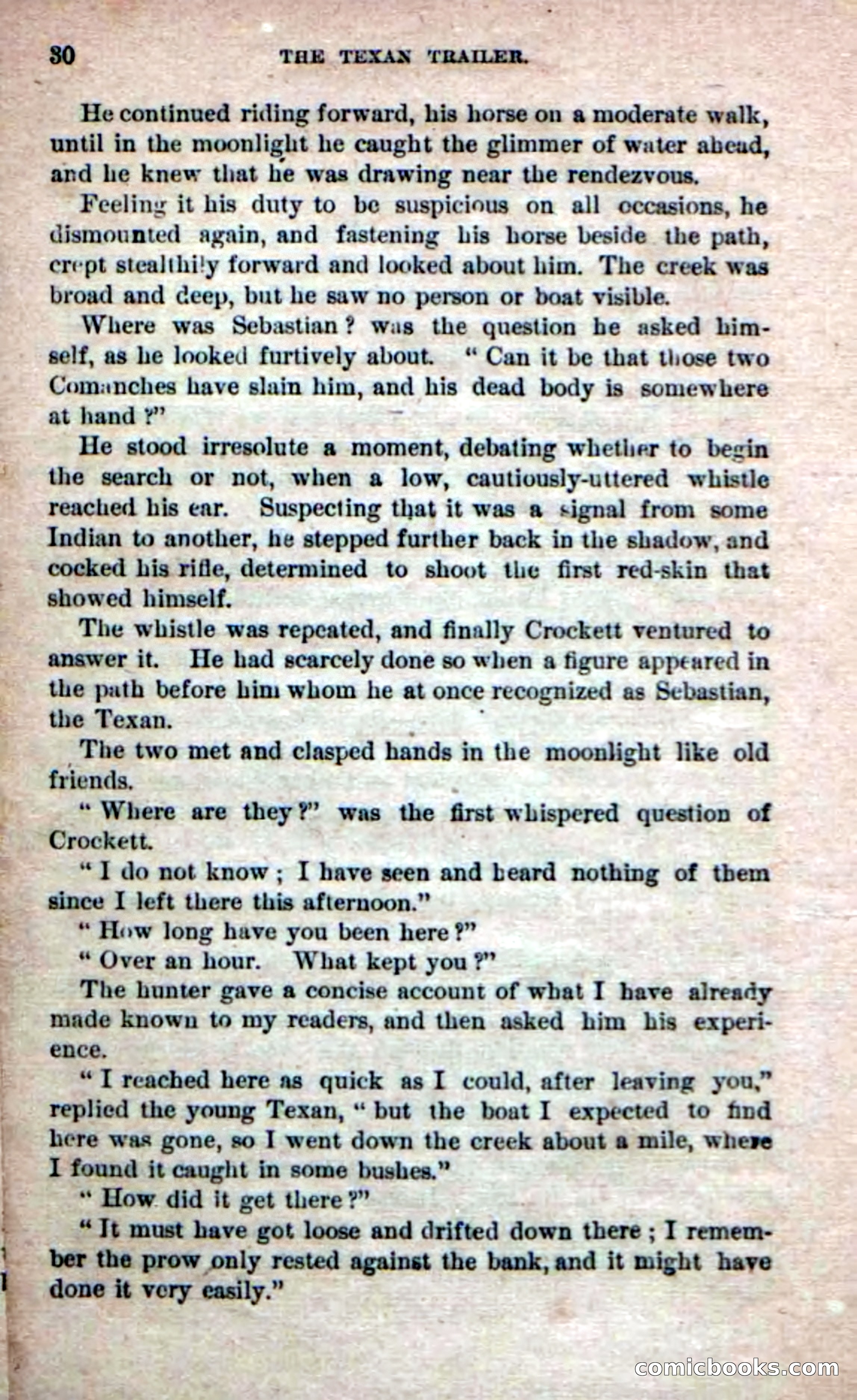 Beadle's Dime Novels No. 231: The Texan Trailer — page 20 of 54
