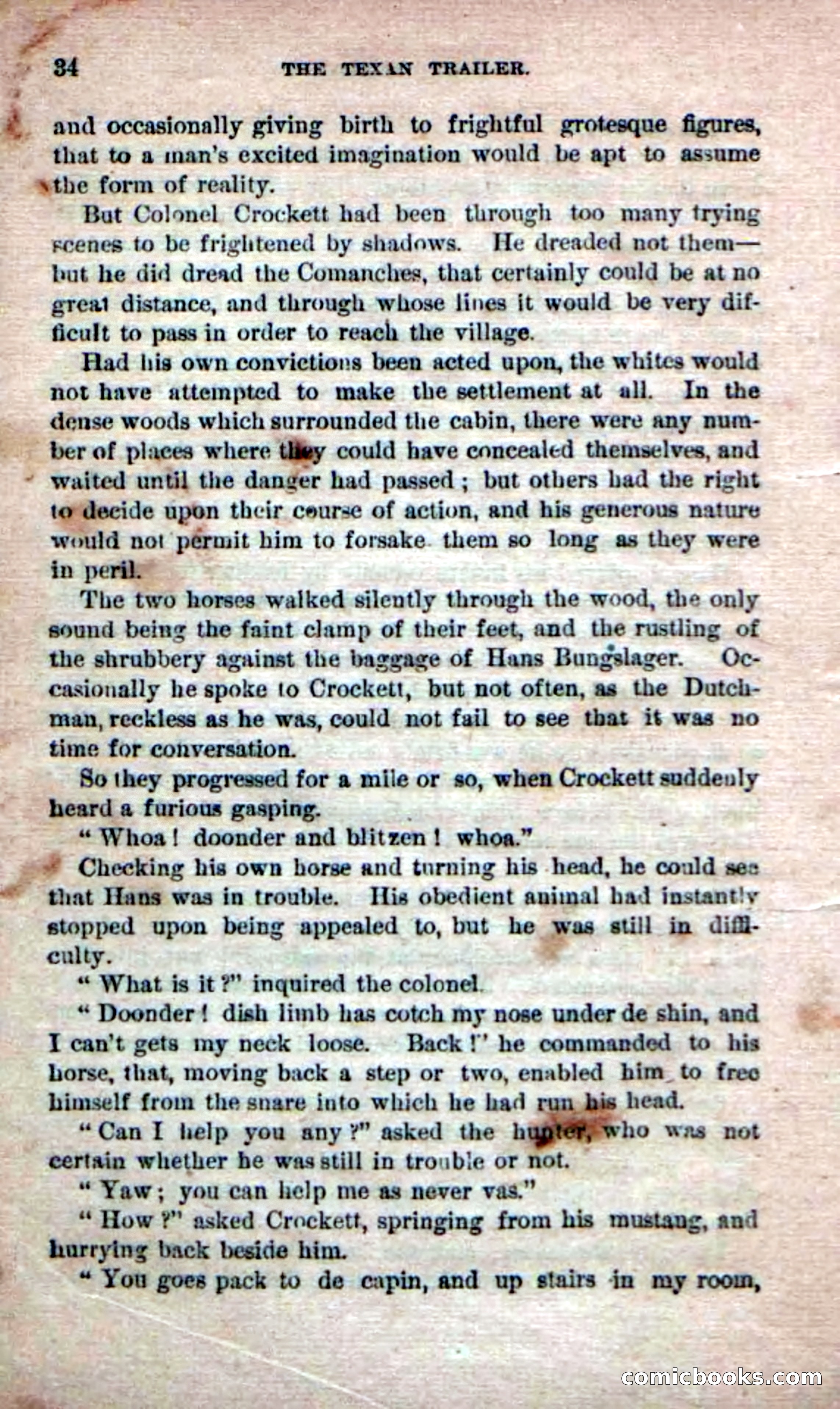 Beadle's Dime Novels No. 231: The Texan Trailer — page 24 of 54