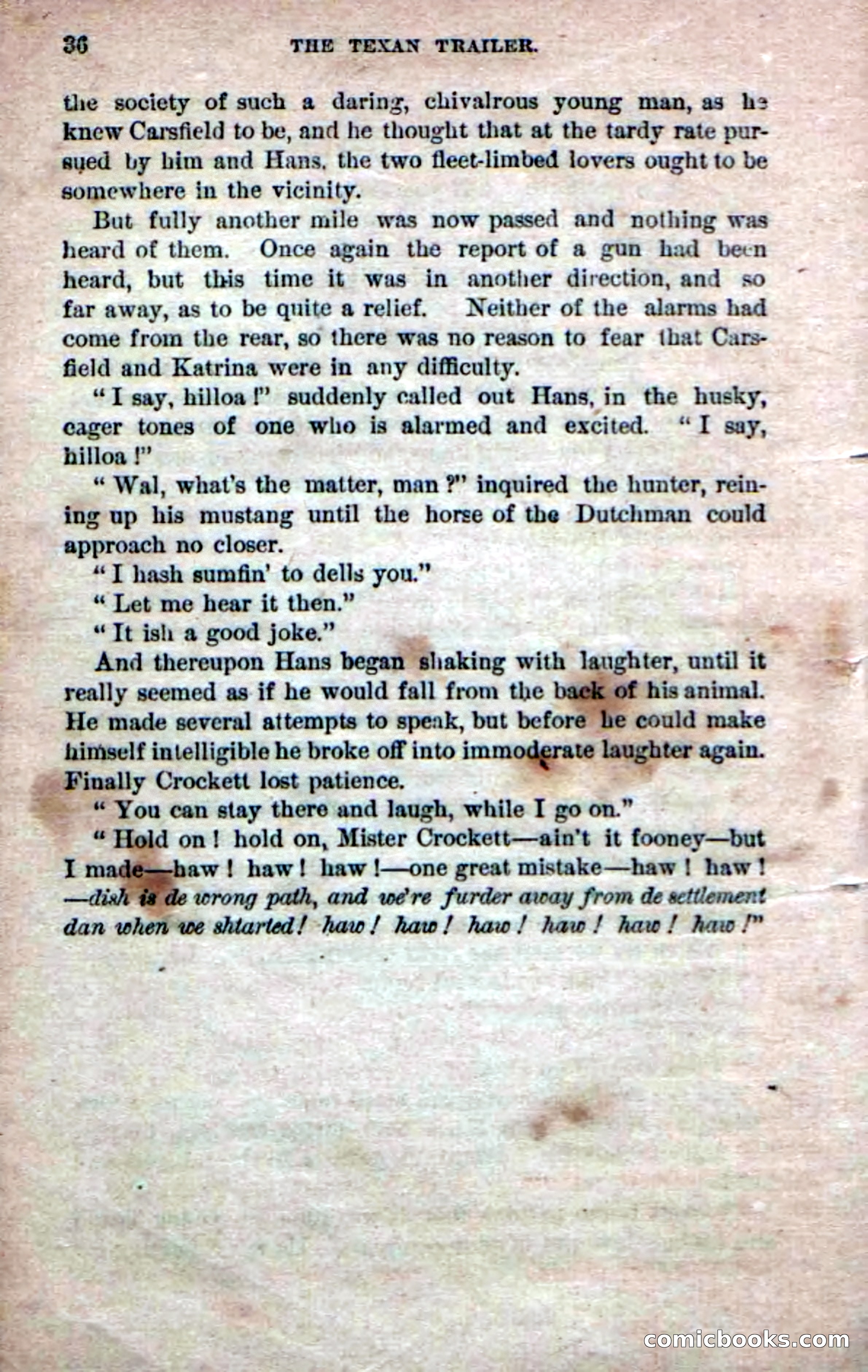 Beadle's Dime Novels No. 231: The Texan Trailer — page 26 of 54