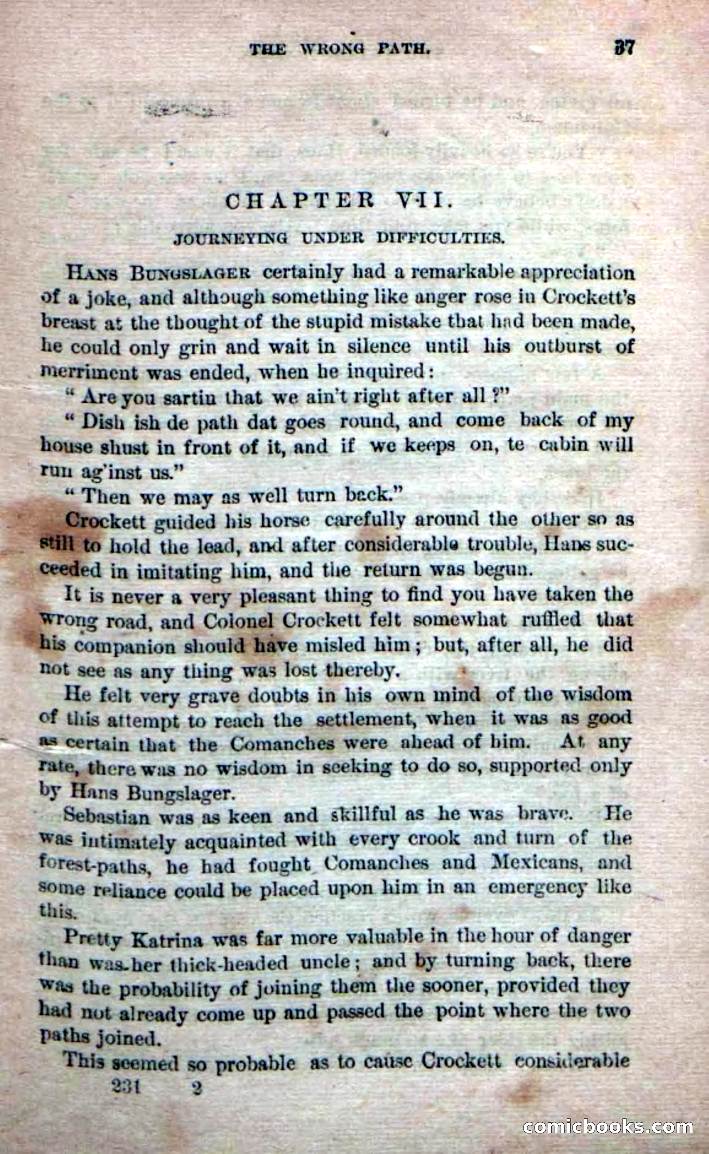 Beadle's Dime Novels No. 231: The Texan Trailer — page 27 of 54