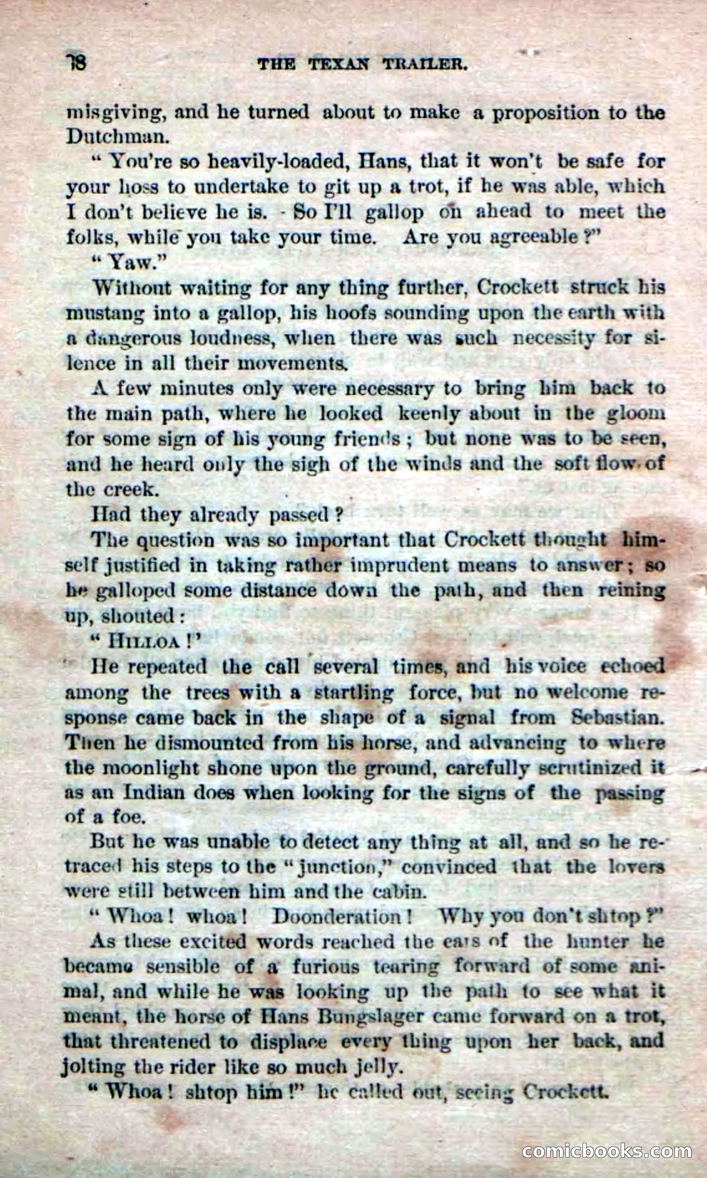 Beadle's Dime Novels No. 231: The Texan Trailer — page 28 of 54