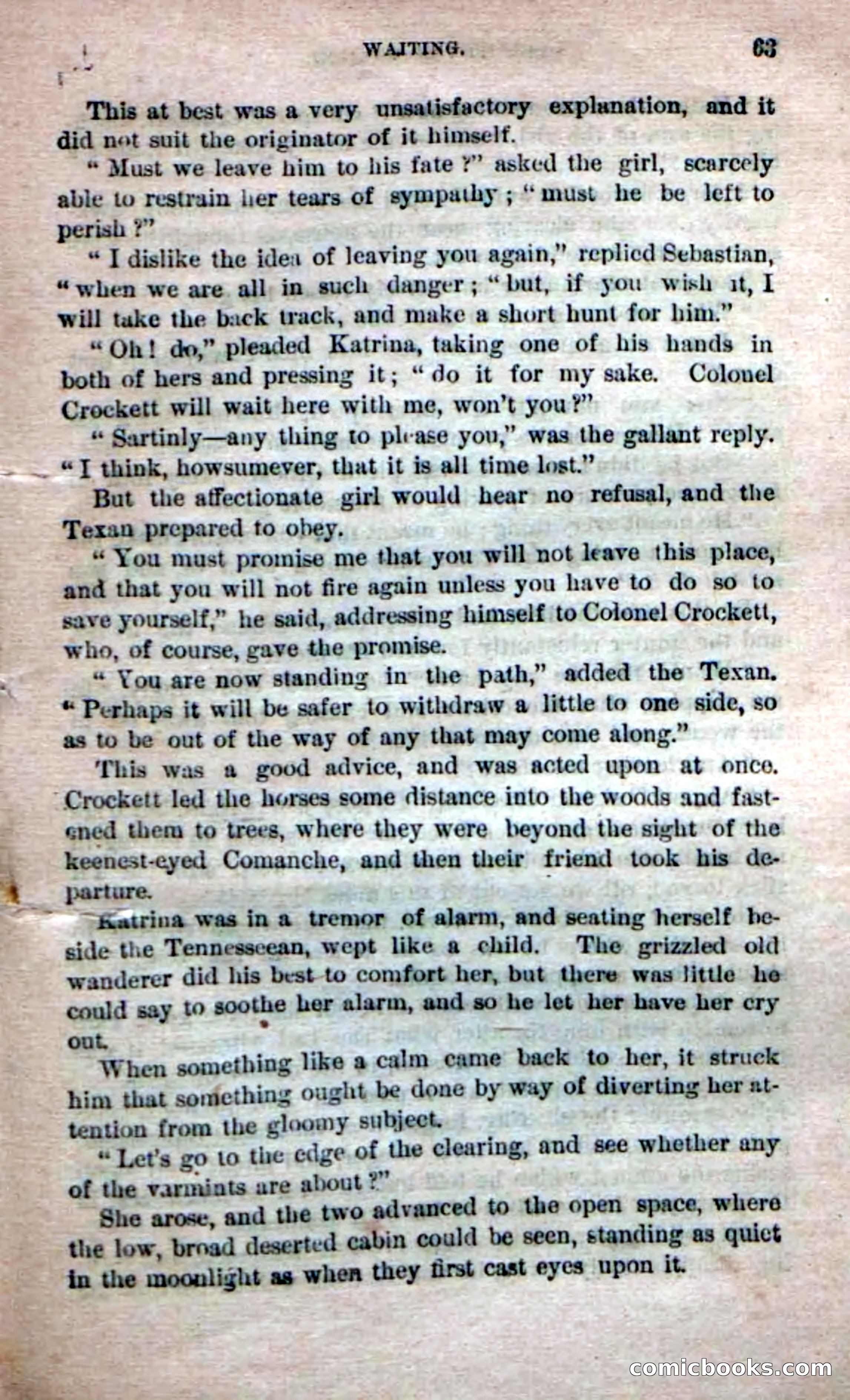 Beadle's Dime Novels No. 231: The Texan Trailer — page 33 of 54