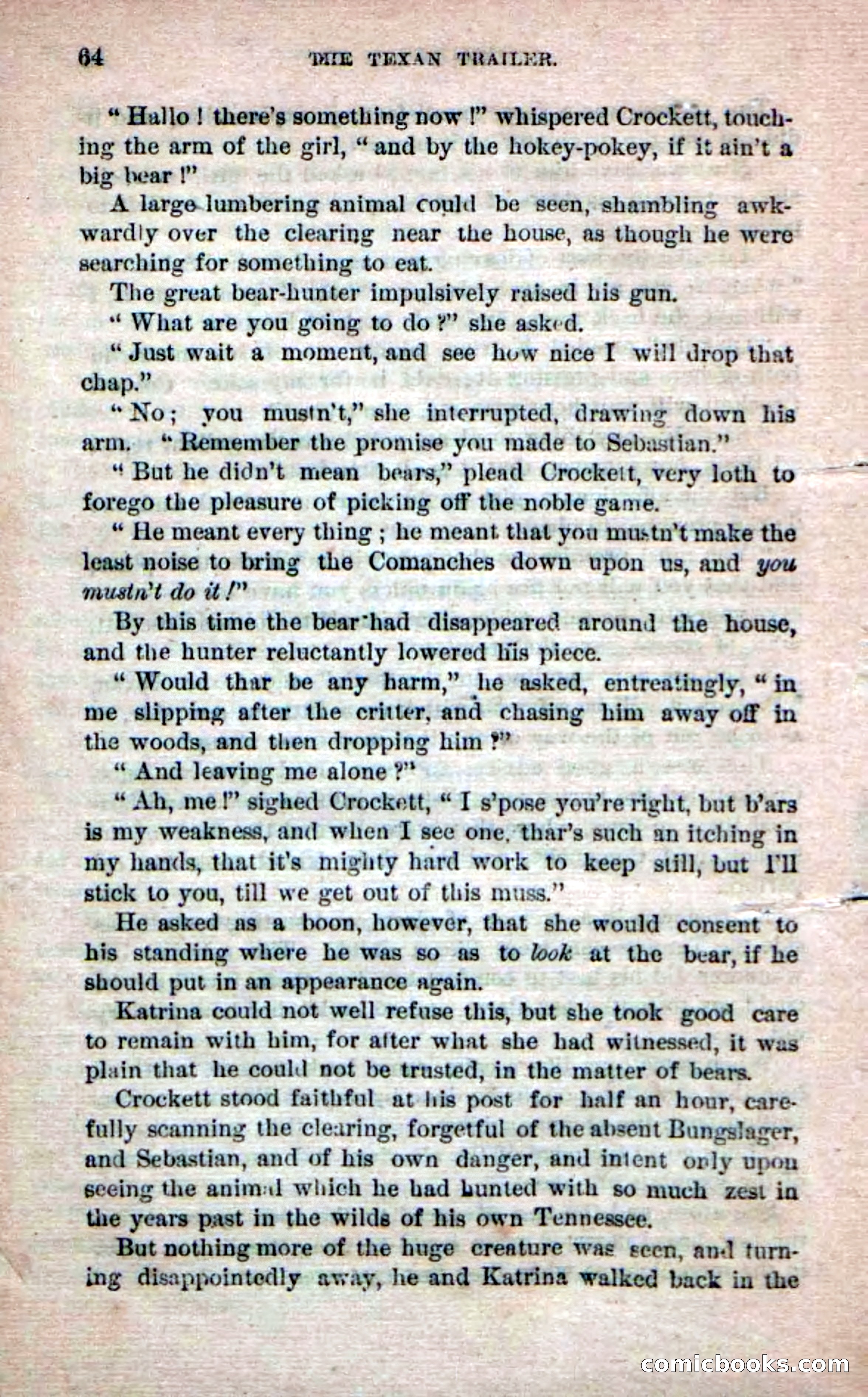 Beadle's Dime Novels No. 231: The Texan Trailer — page 34 of 54