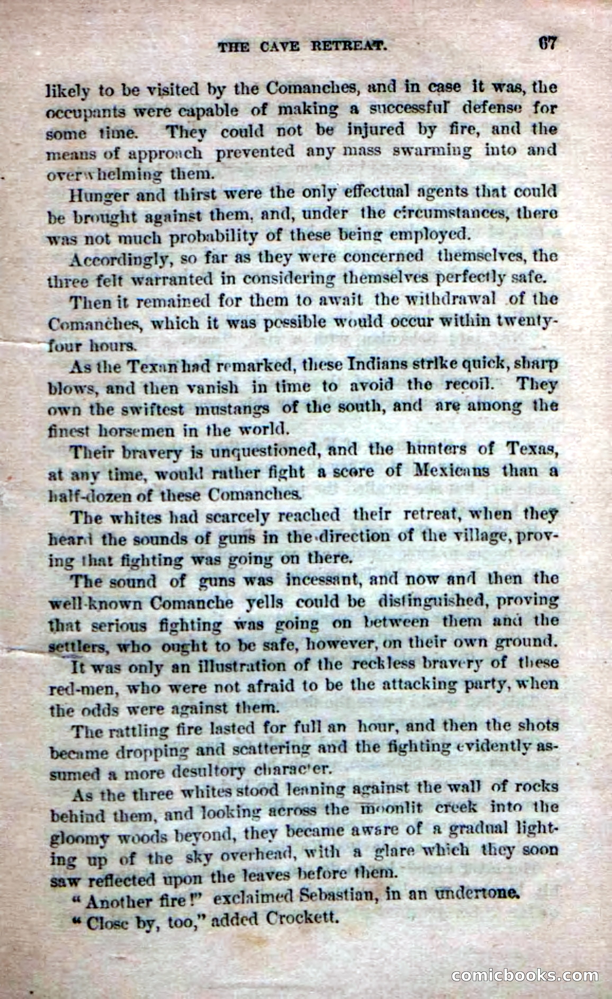Beadle's Dime Novels No. 231: The Texan Trailer — page 37 of 54