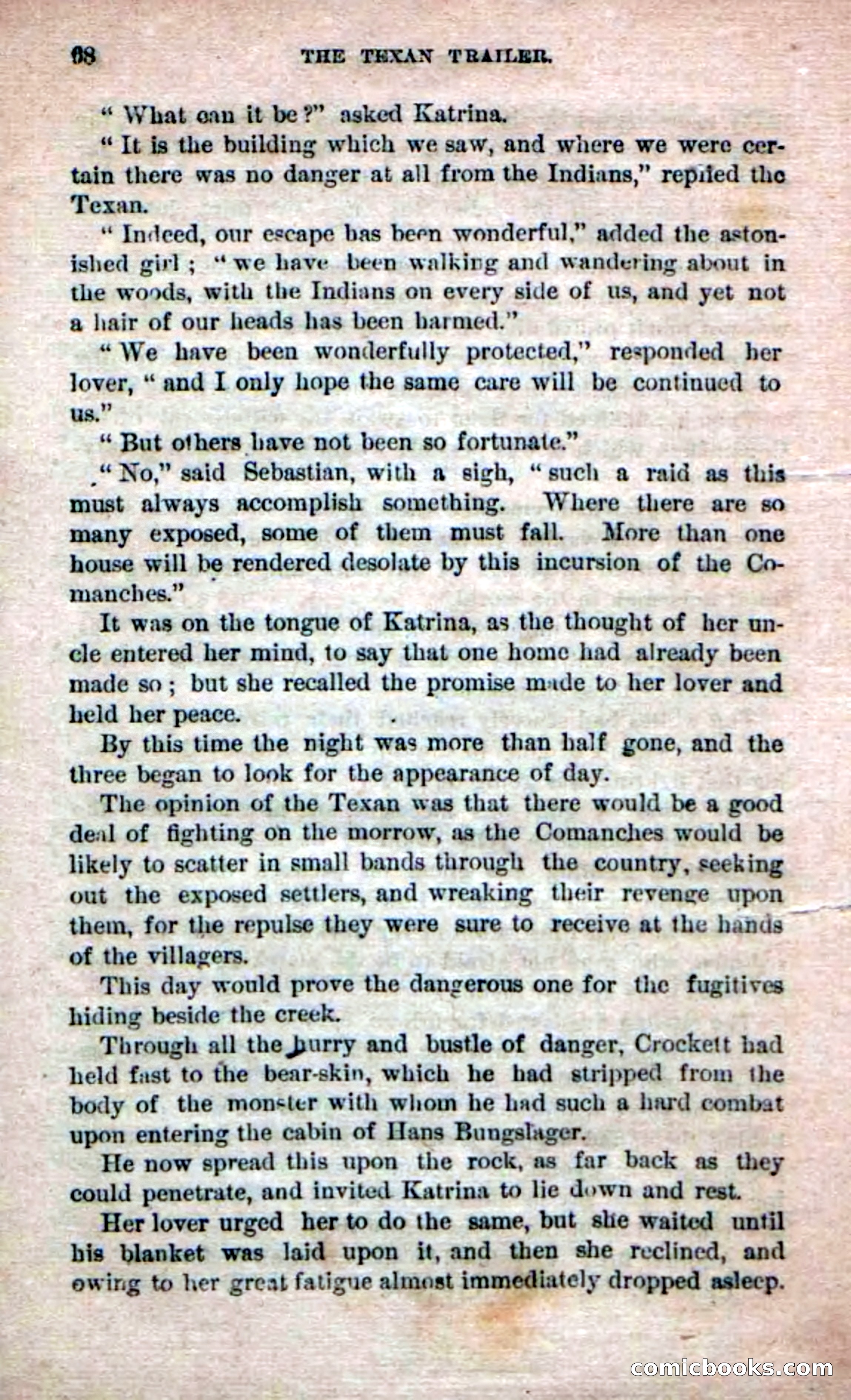 Beadle's Dime Novels No. 231: The Texan Trailer — page 38 of 54