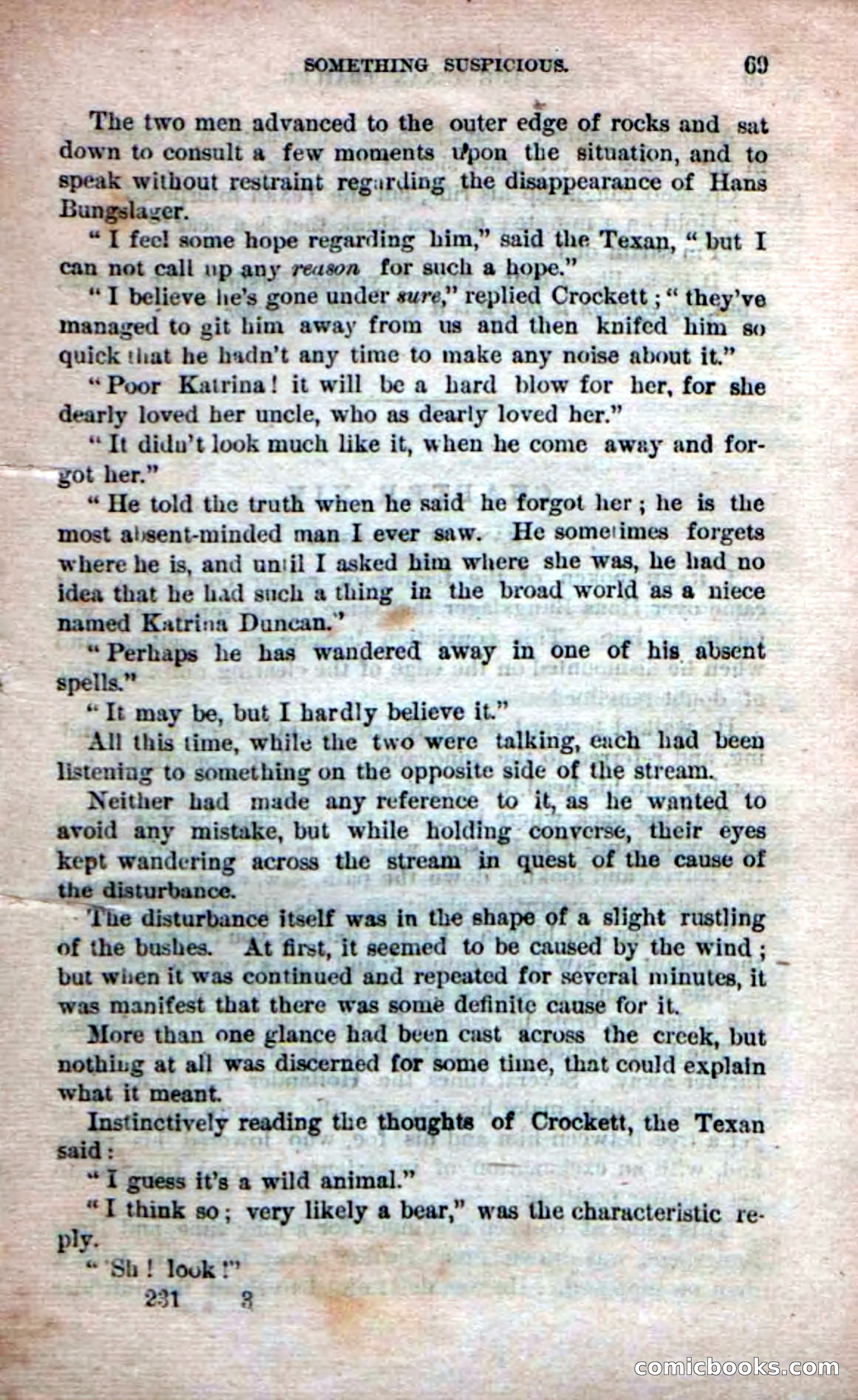Beadle's Dime Novels No. 231: The Texan Trailer — page 39 of 54