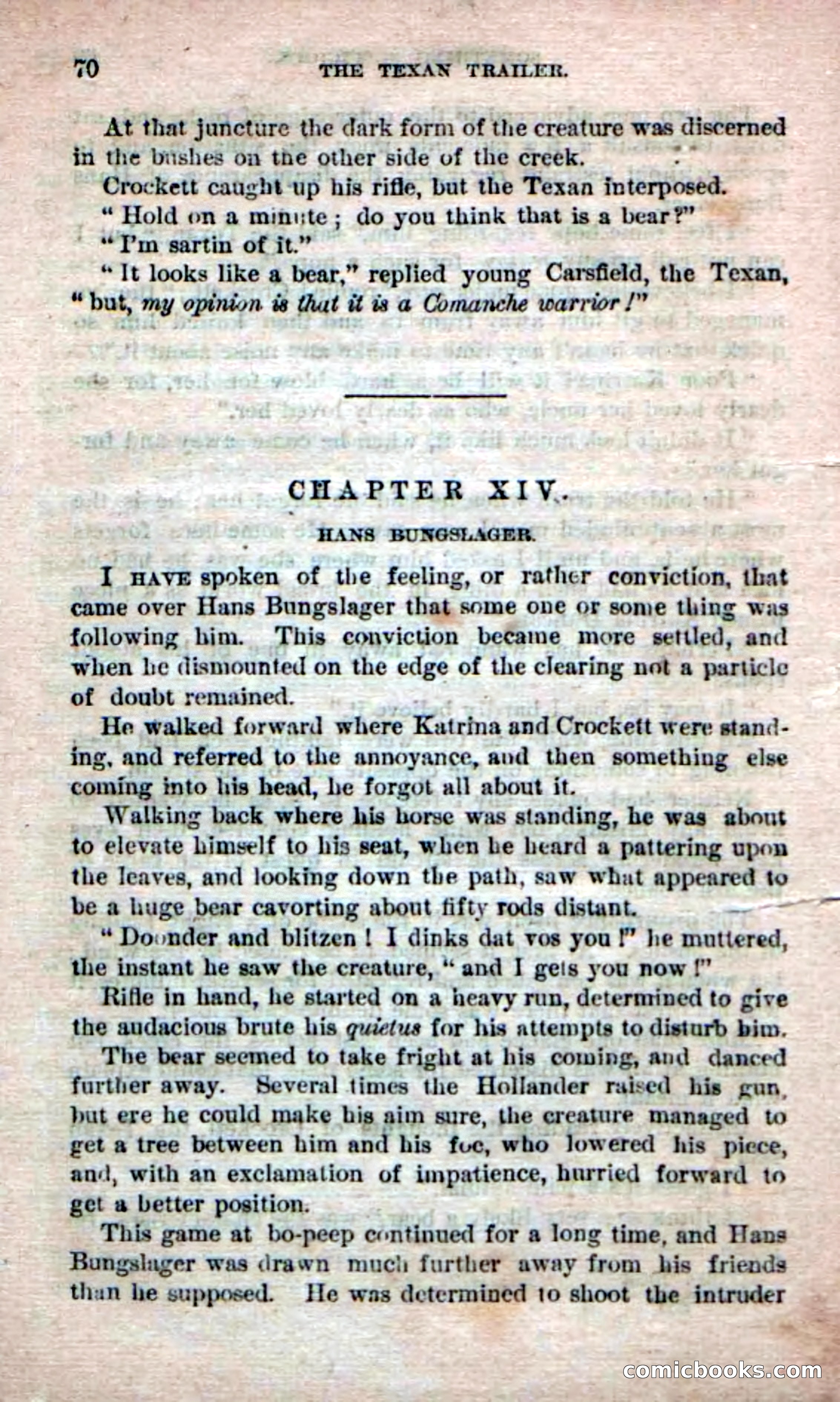 Beadle's Dime Novels No. 231: The Texan Trailer — page 40 of 54