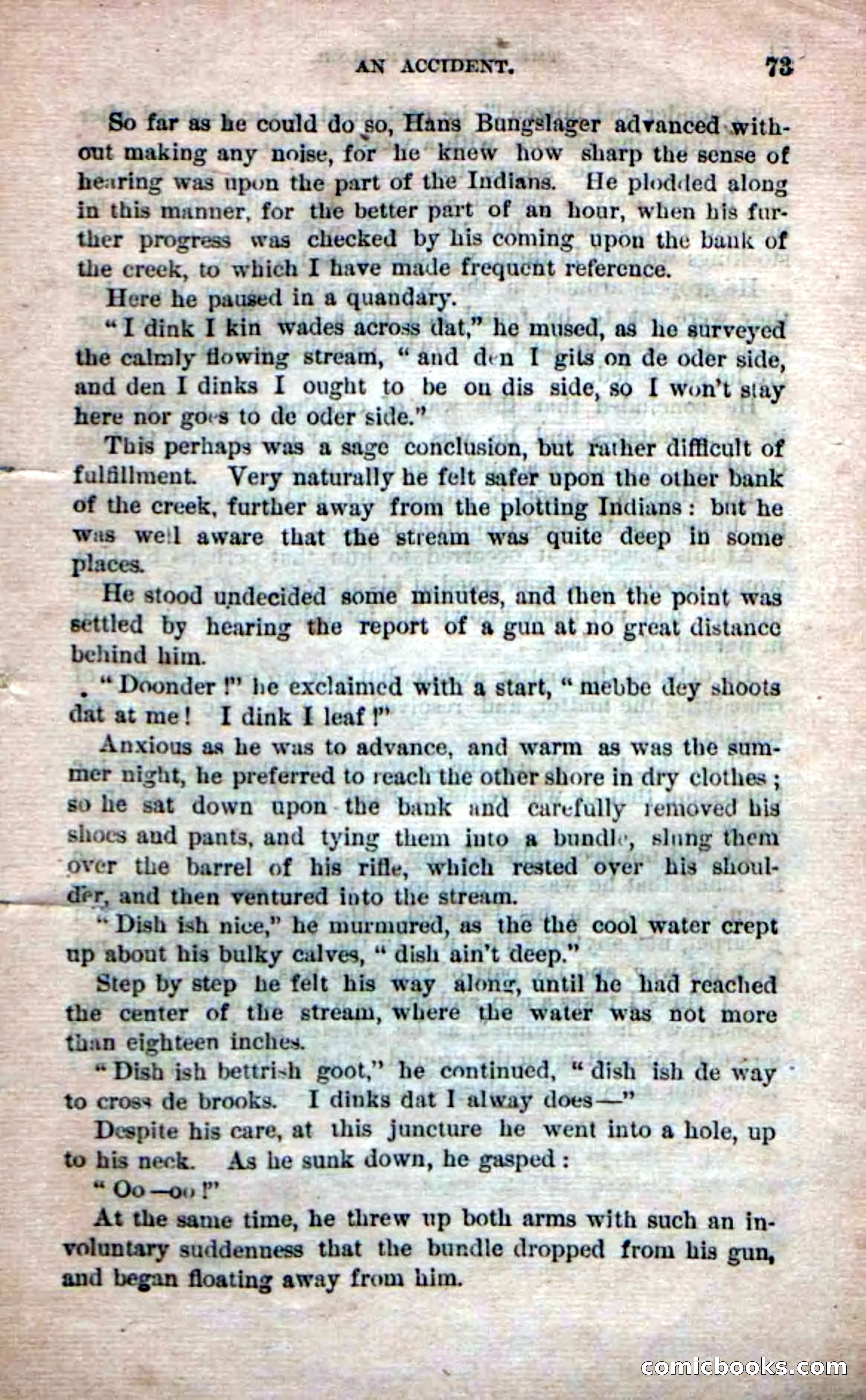 Beadle's Dime Novels No. 231: The Texan Trailer — page 43 of 54