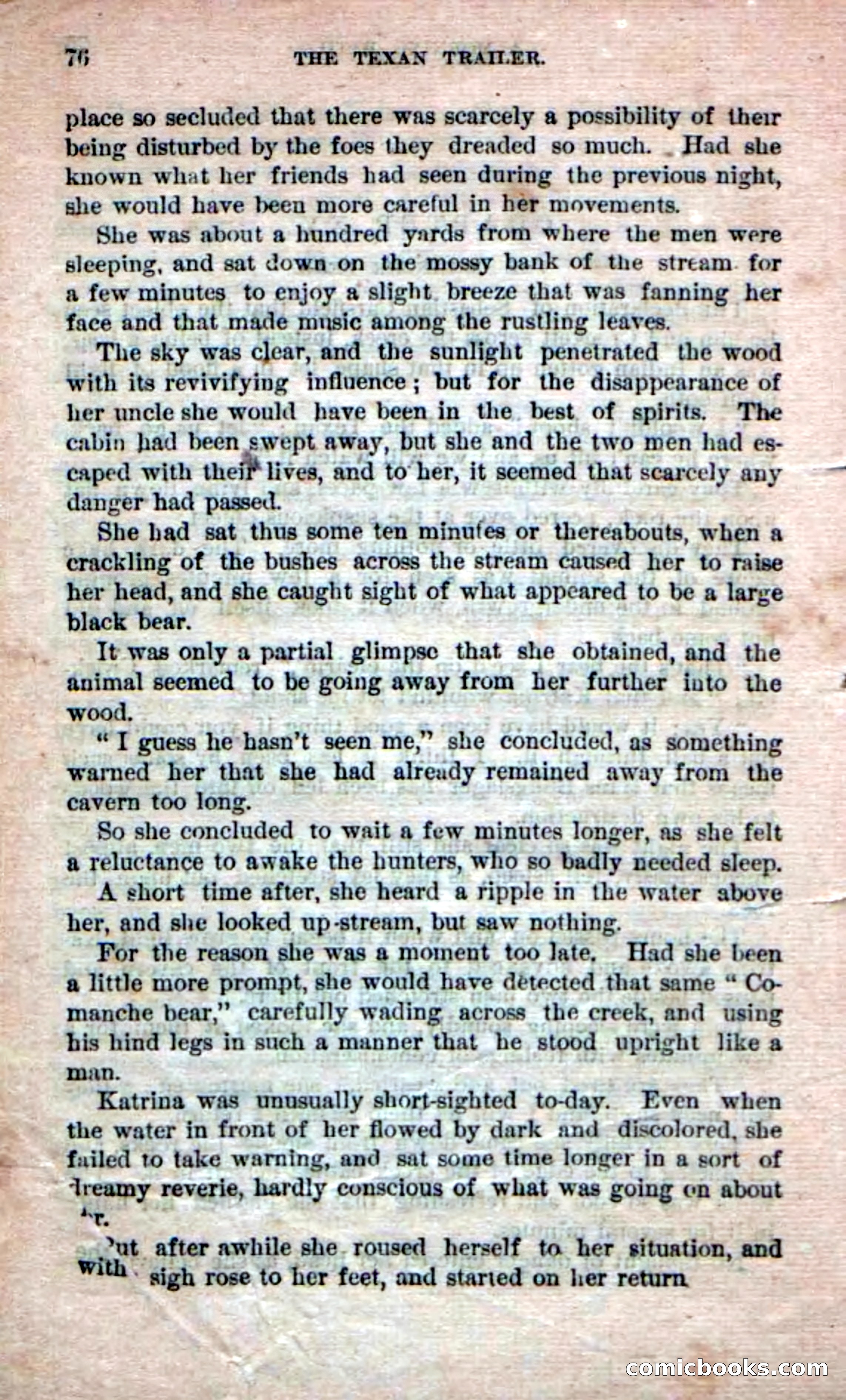 Beadle's Dime Novels No. 231: The Texan Trailer — page 46 of 54
