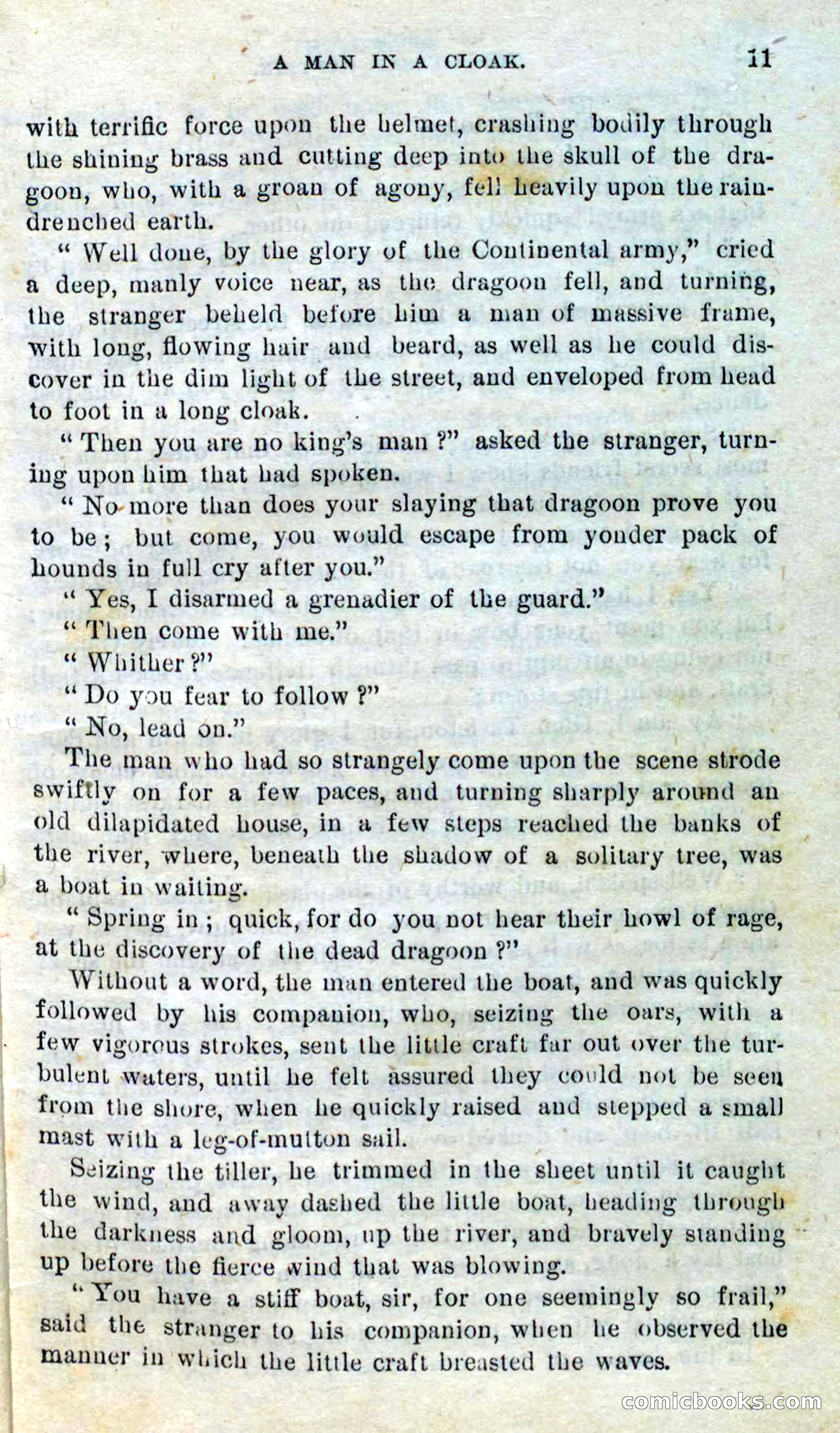 Beadle's Dime Novels No. 298: The Hussar Captain — page 7 of 100