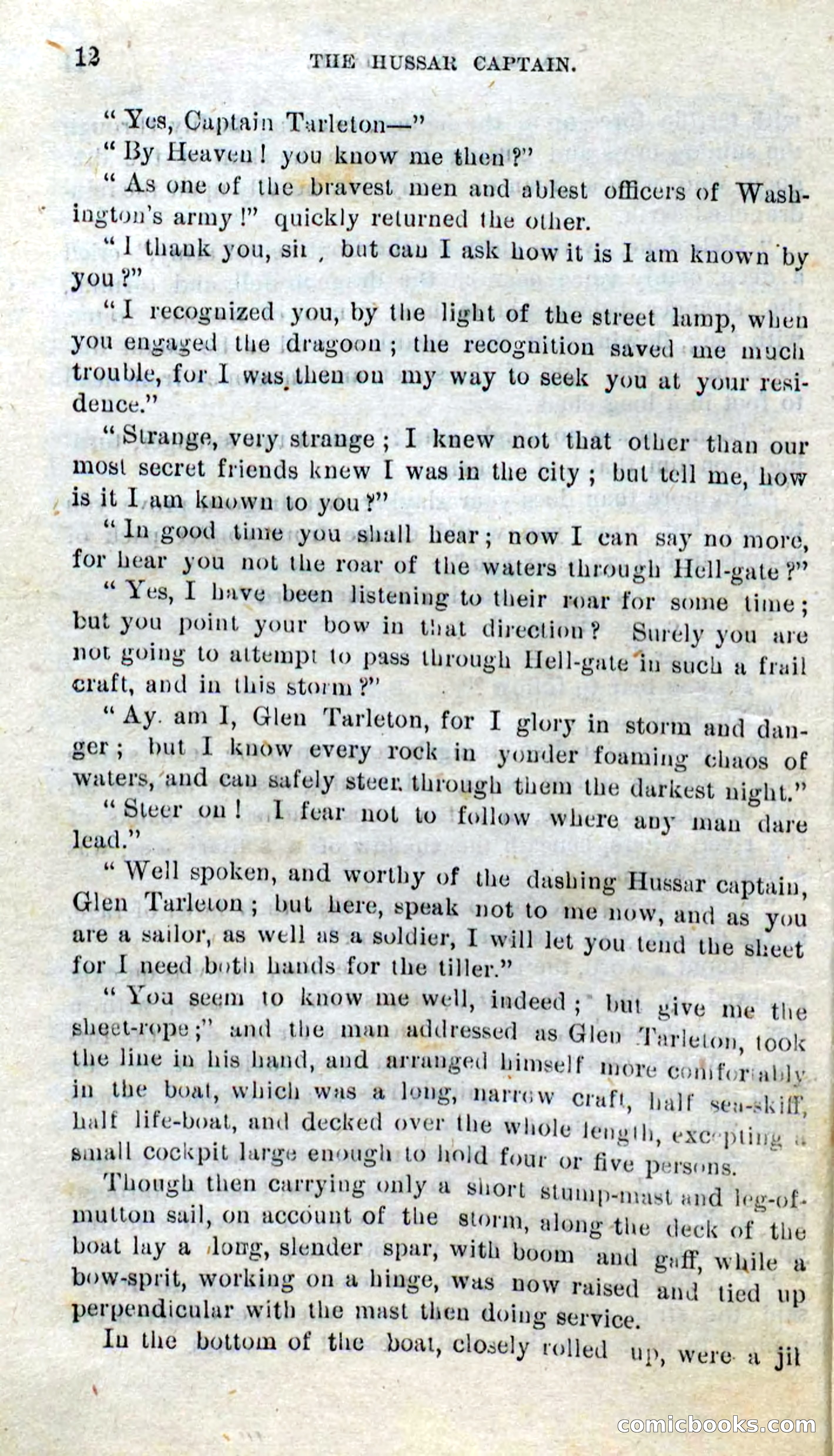 Beadle's Dime Novels No. 298: The Hussar Captain — page 8 of 100