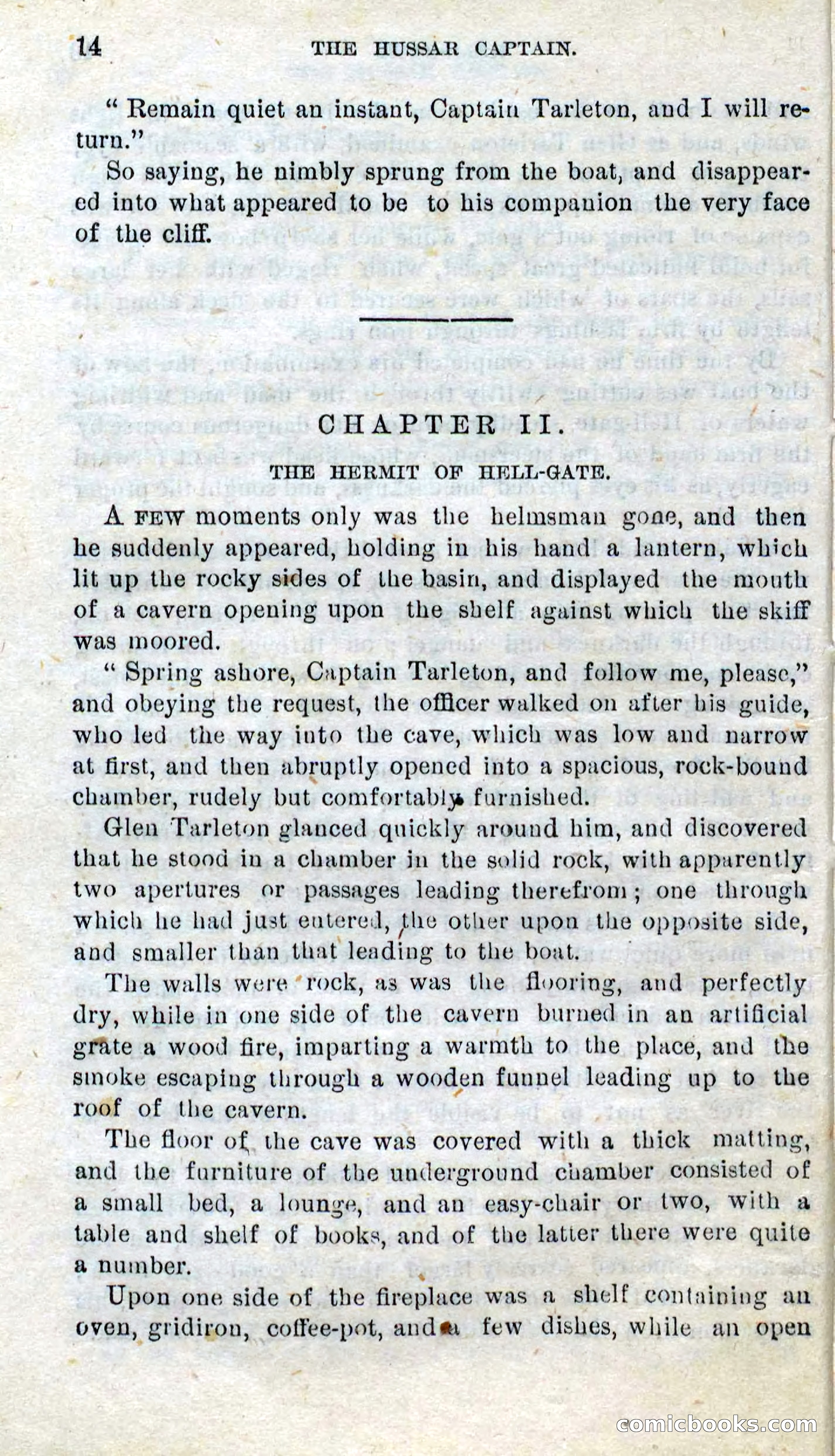 Beadle's Dime Novels No. 298: The Hussar Captain — page 10 of 100