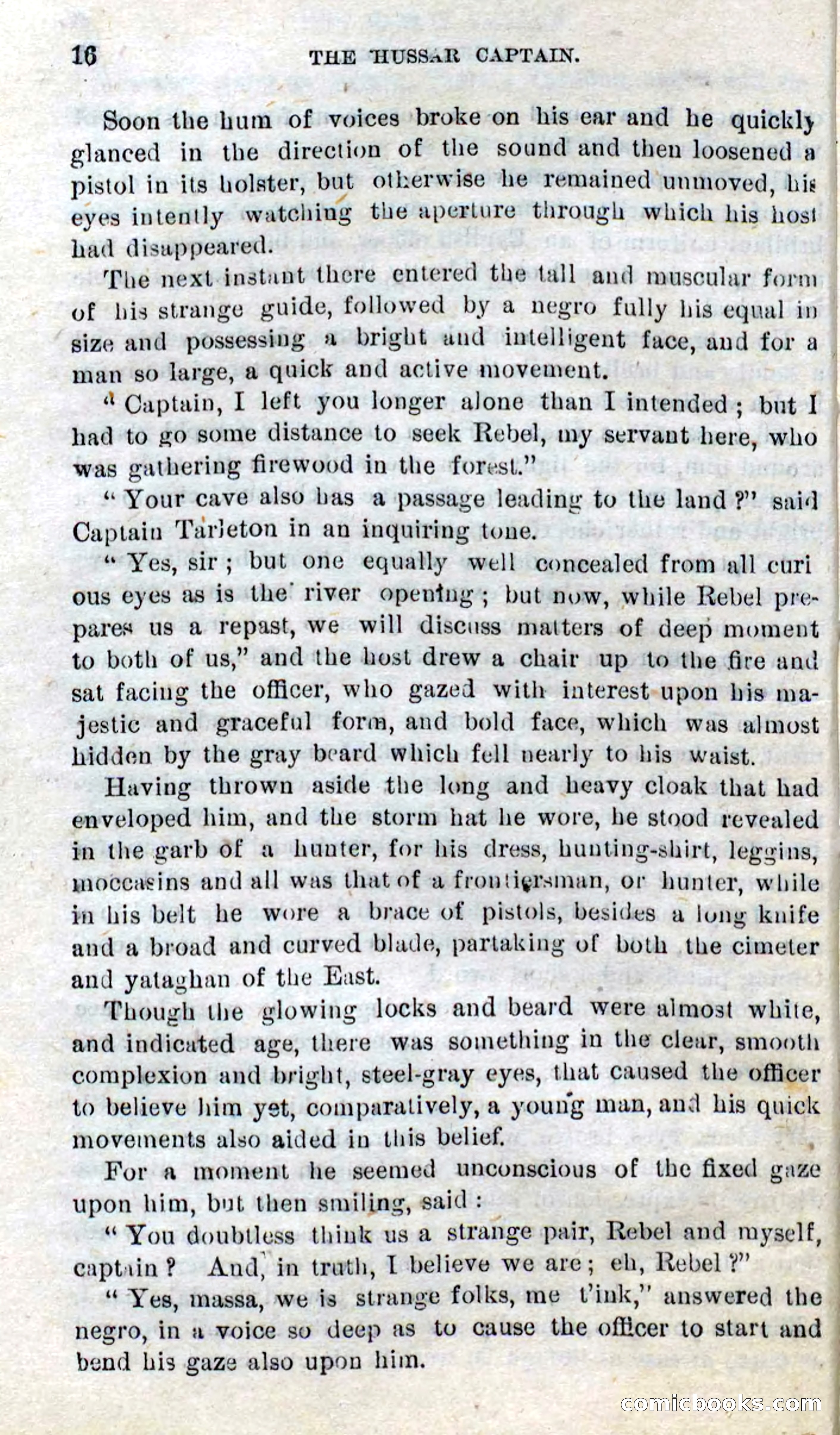 Beadle's Dime Novels No. 298: The Hussar Captain — page 12 of 100