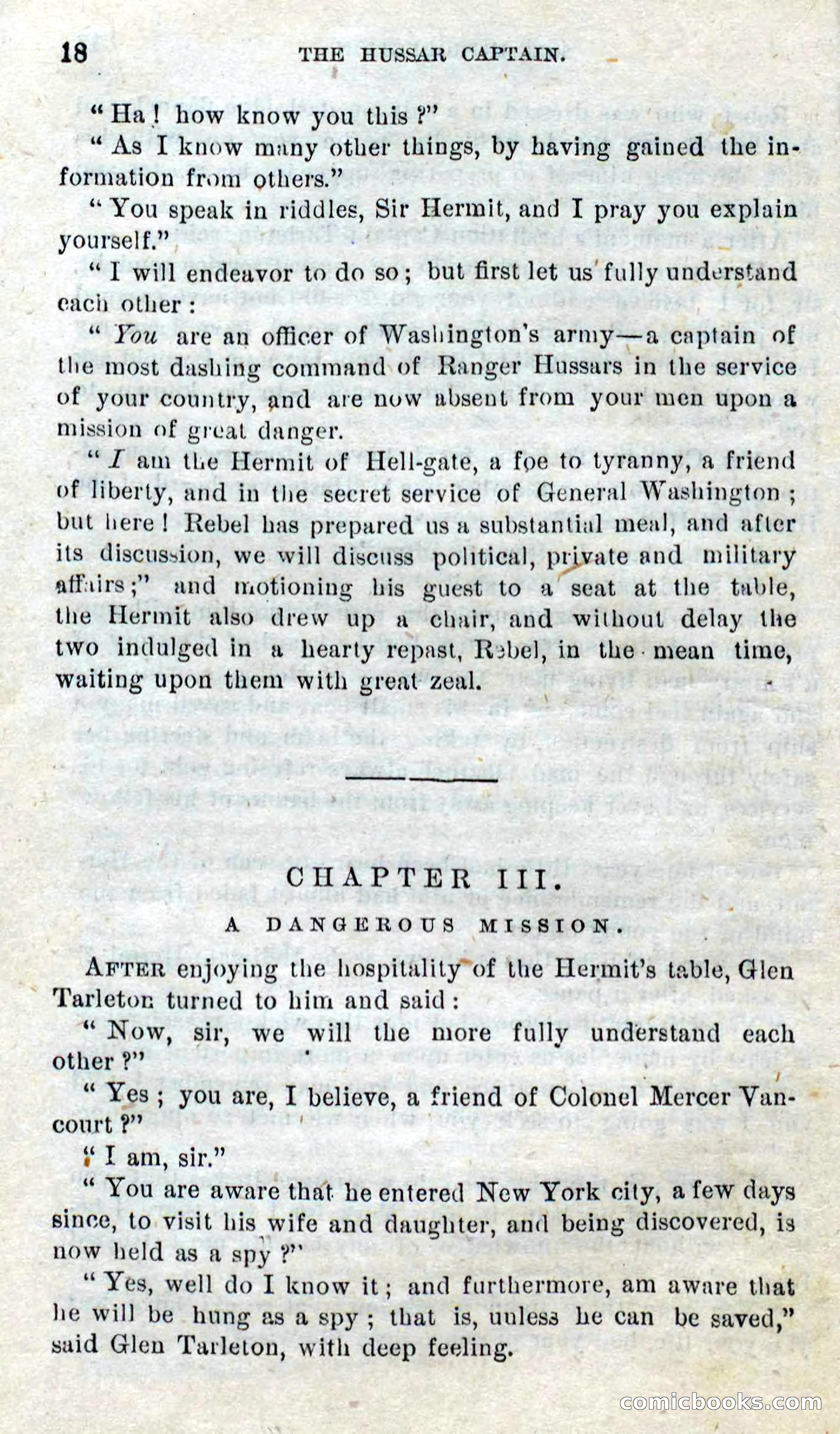 Beadle's Dime Novels No. 298: The Hussar Captain — page 14 of 100