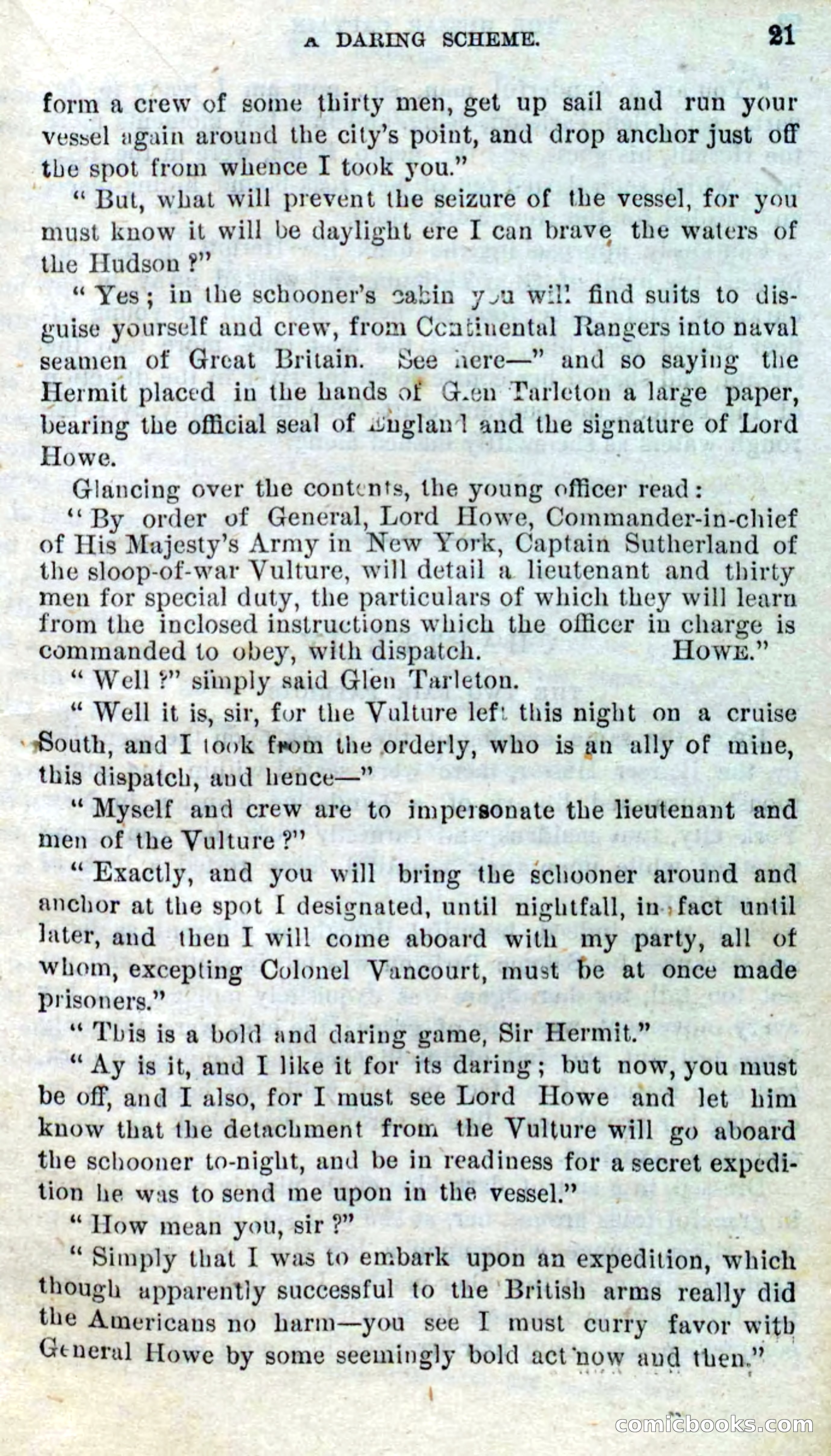 Beadle's Dime Novels No. 298: The Hussar Captain — page 17 of 100