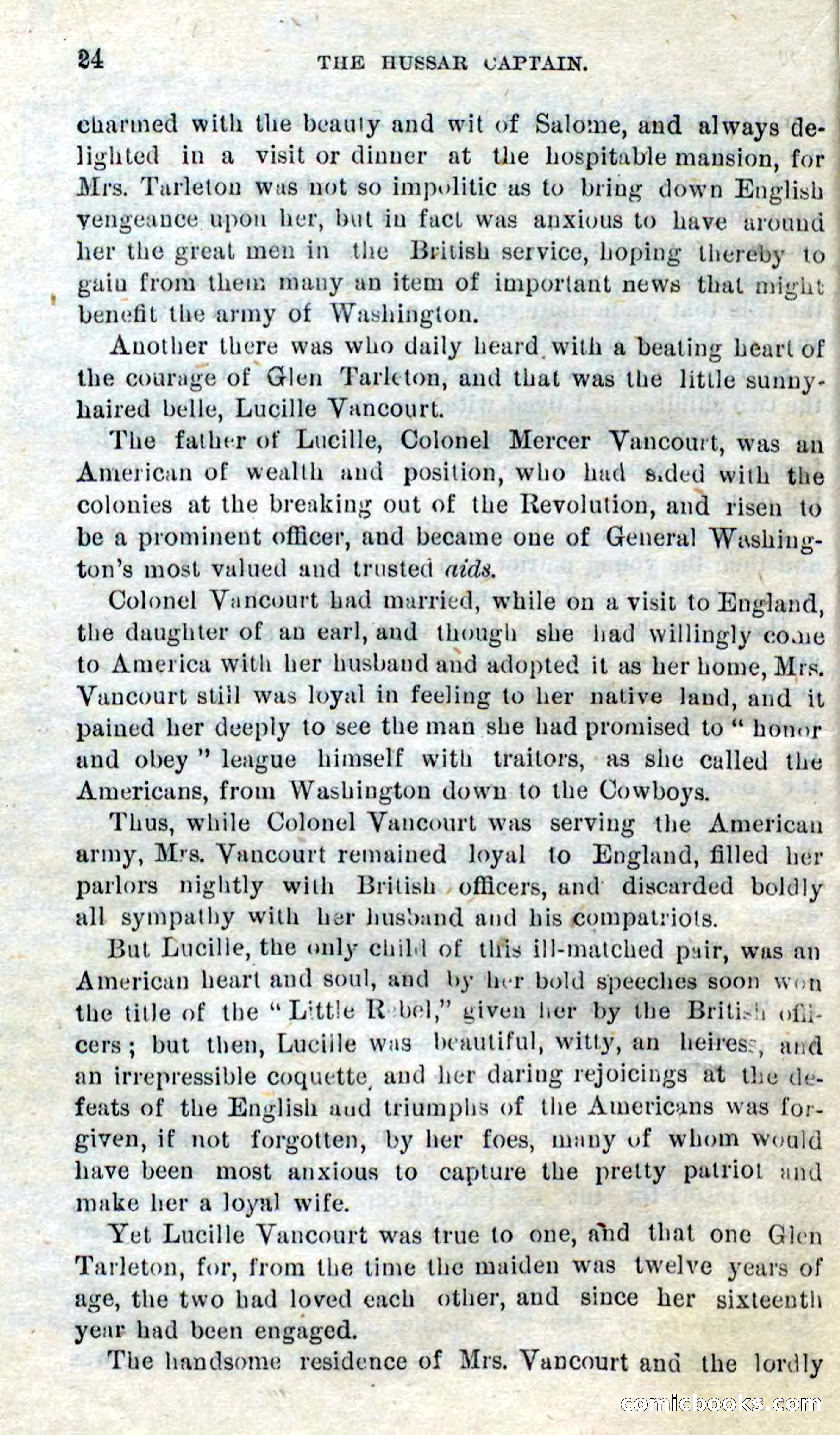 Beadle's Dime Novels No. 298: The Hussar Captain — page 20 of 100