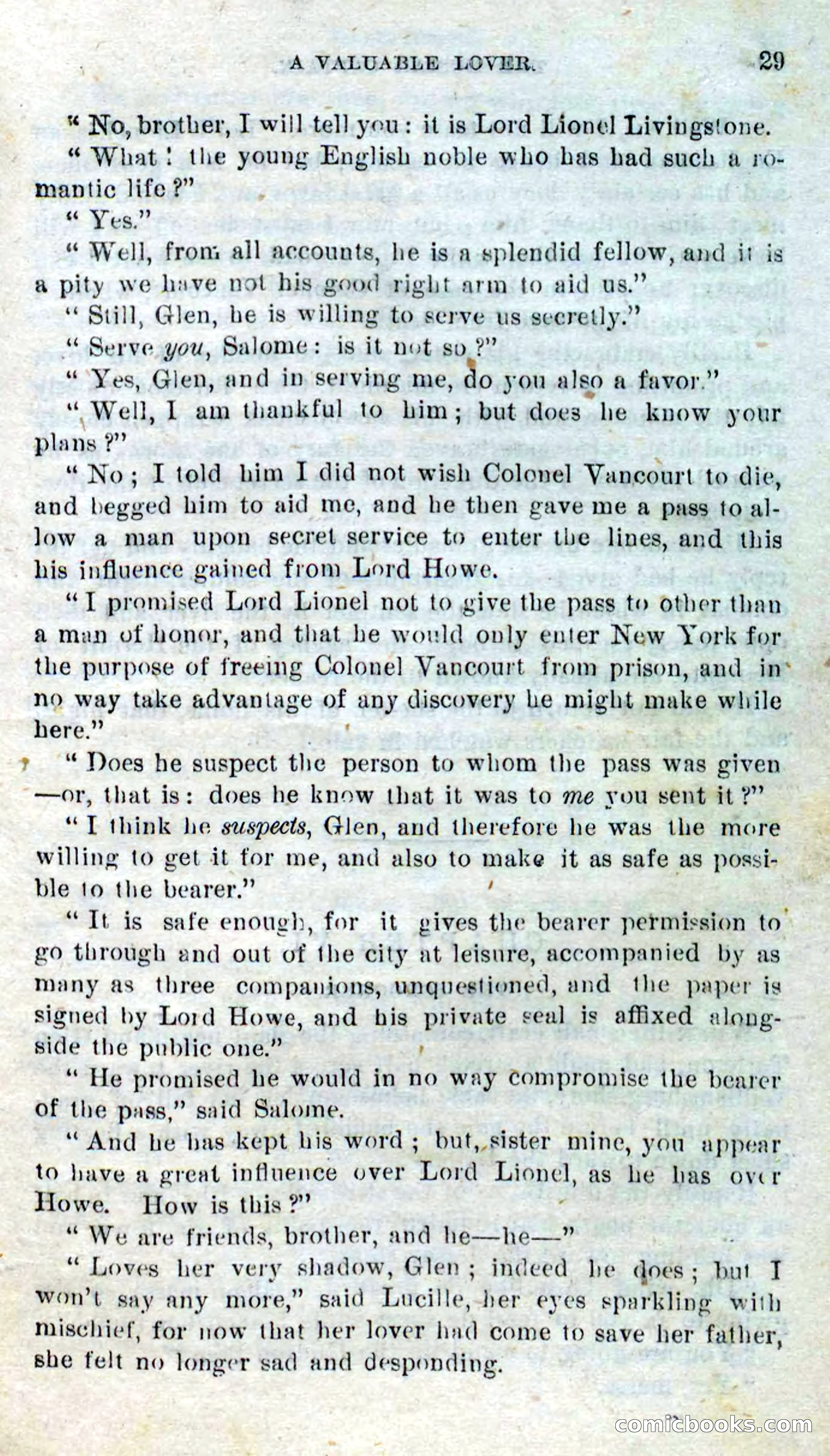 Beadle's Dime Novels No. 298: The Hussar Captain — page 25 of 100