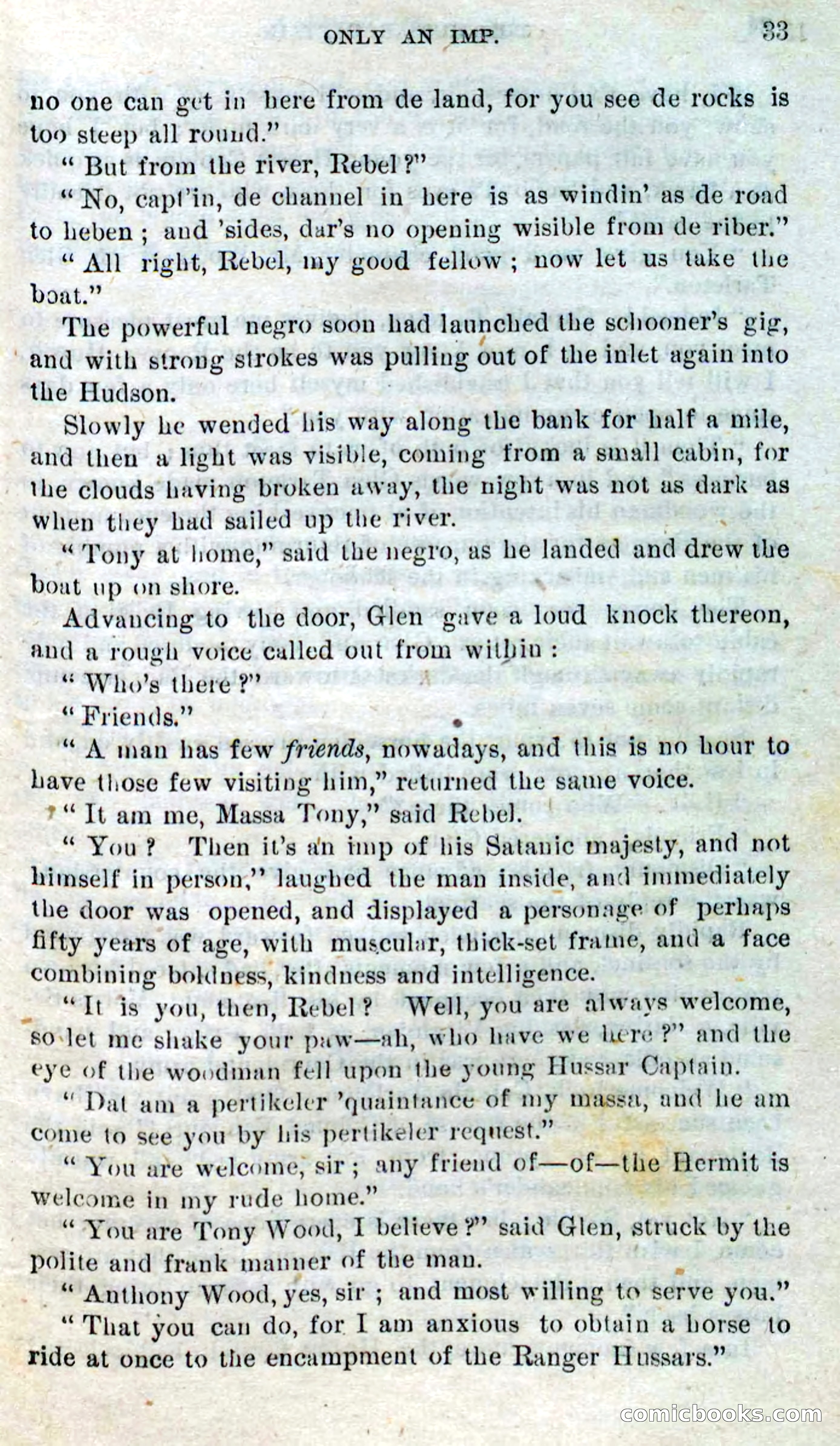 Beadle's Dime Novels No. 298: The Hussar Captain — page 29 of 100