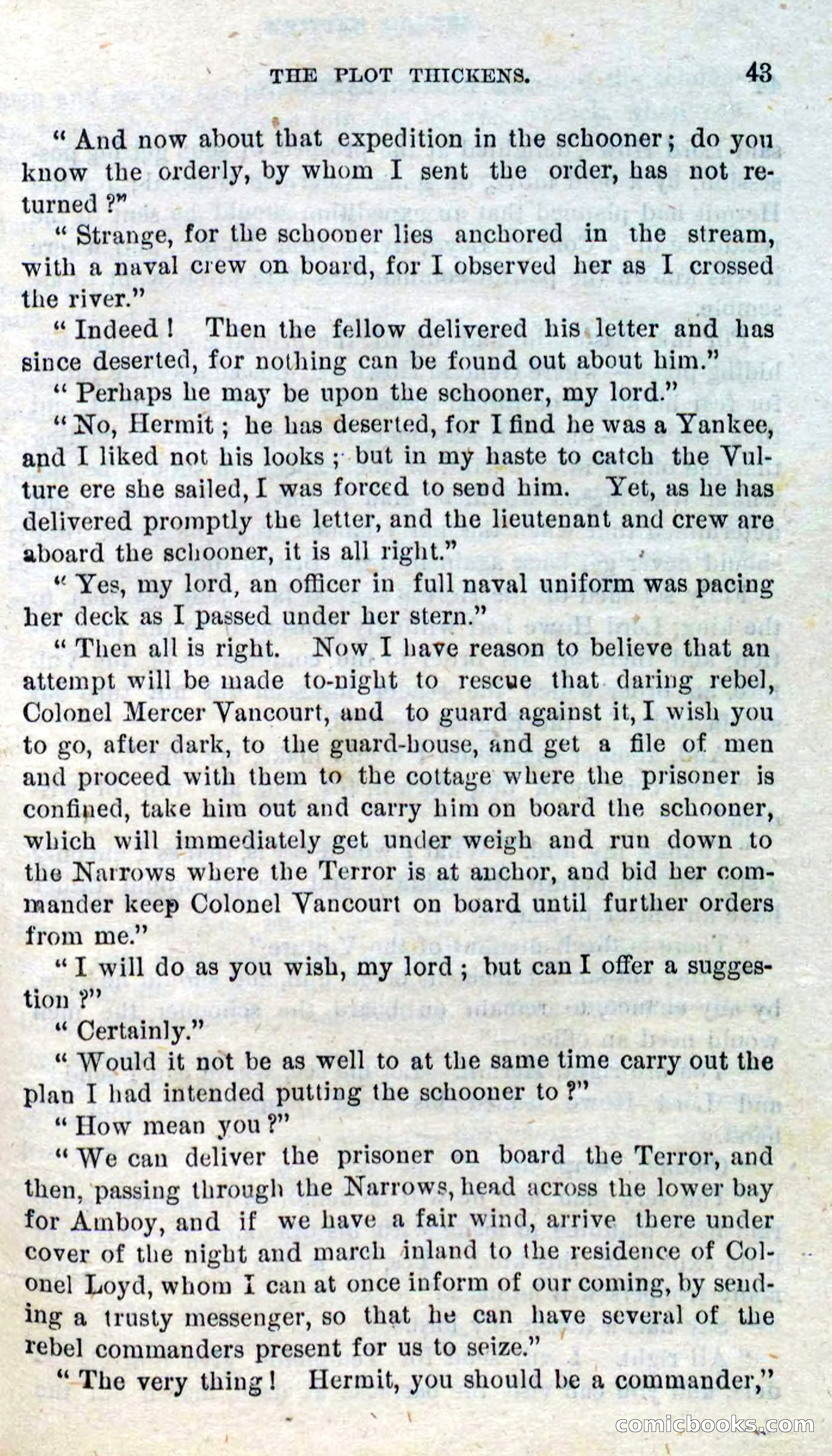 Beadle's Dime Novels No. 298: The Hussar Captain — page 39 of 100