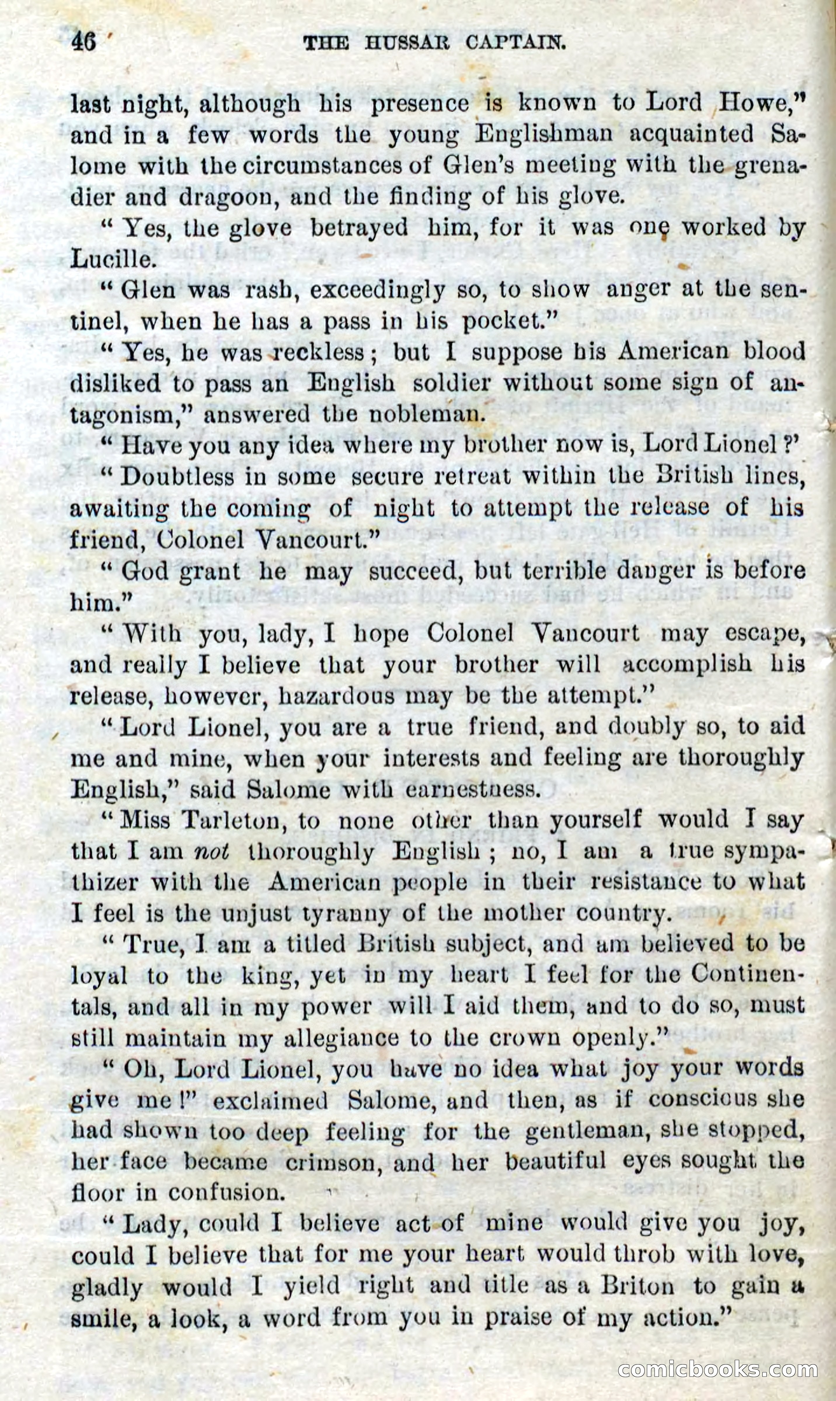 Beadle's Dime Novels No. 298: The Hussar Captain — page 42 of 100