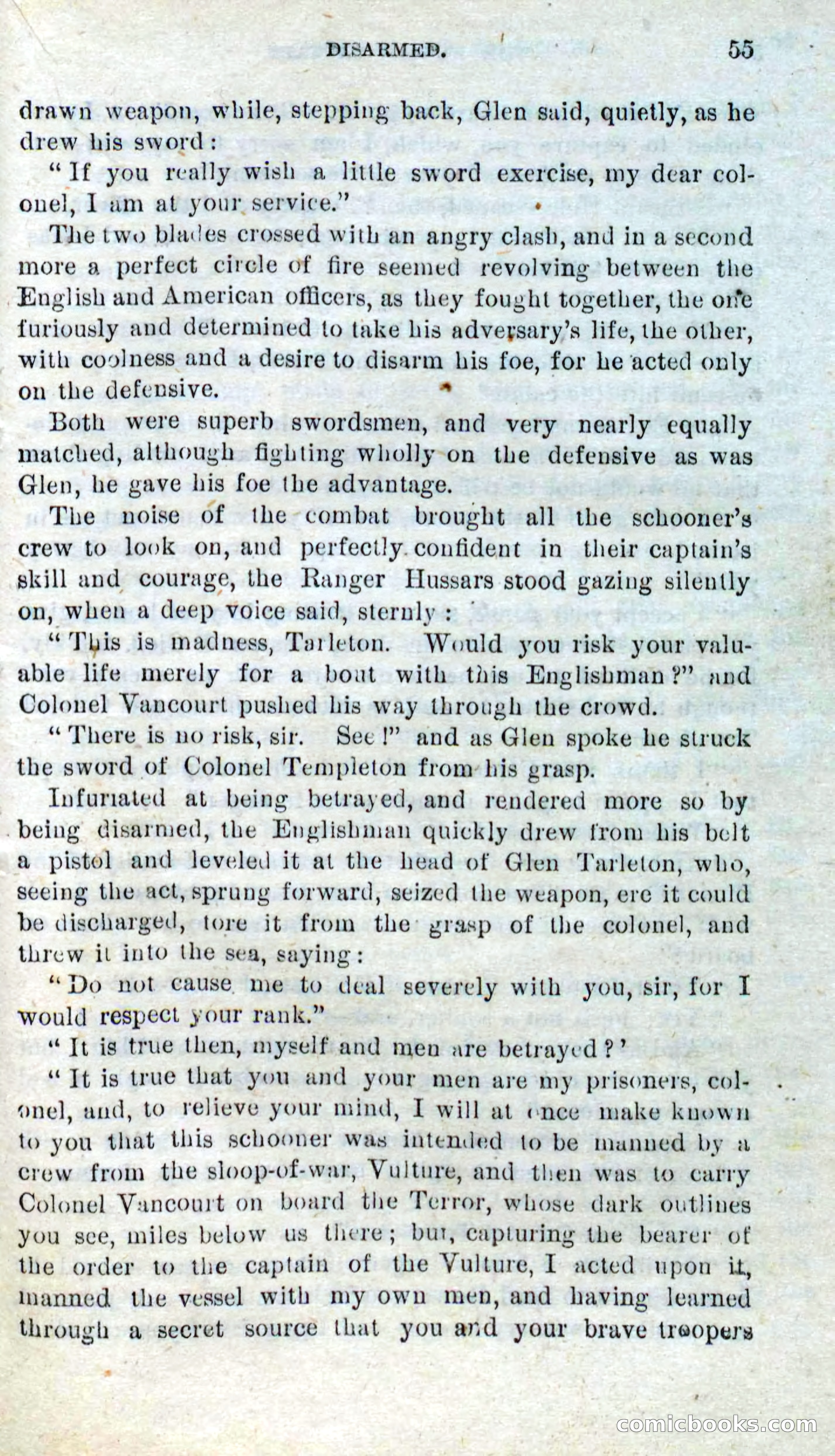 Beadle's Dime Novels No. 298: The Hussar Captain — page 51 of 100