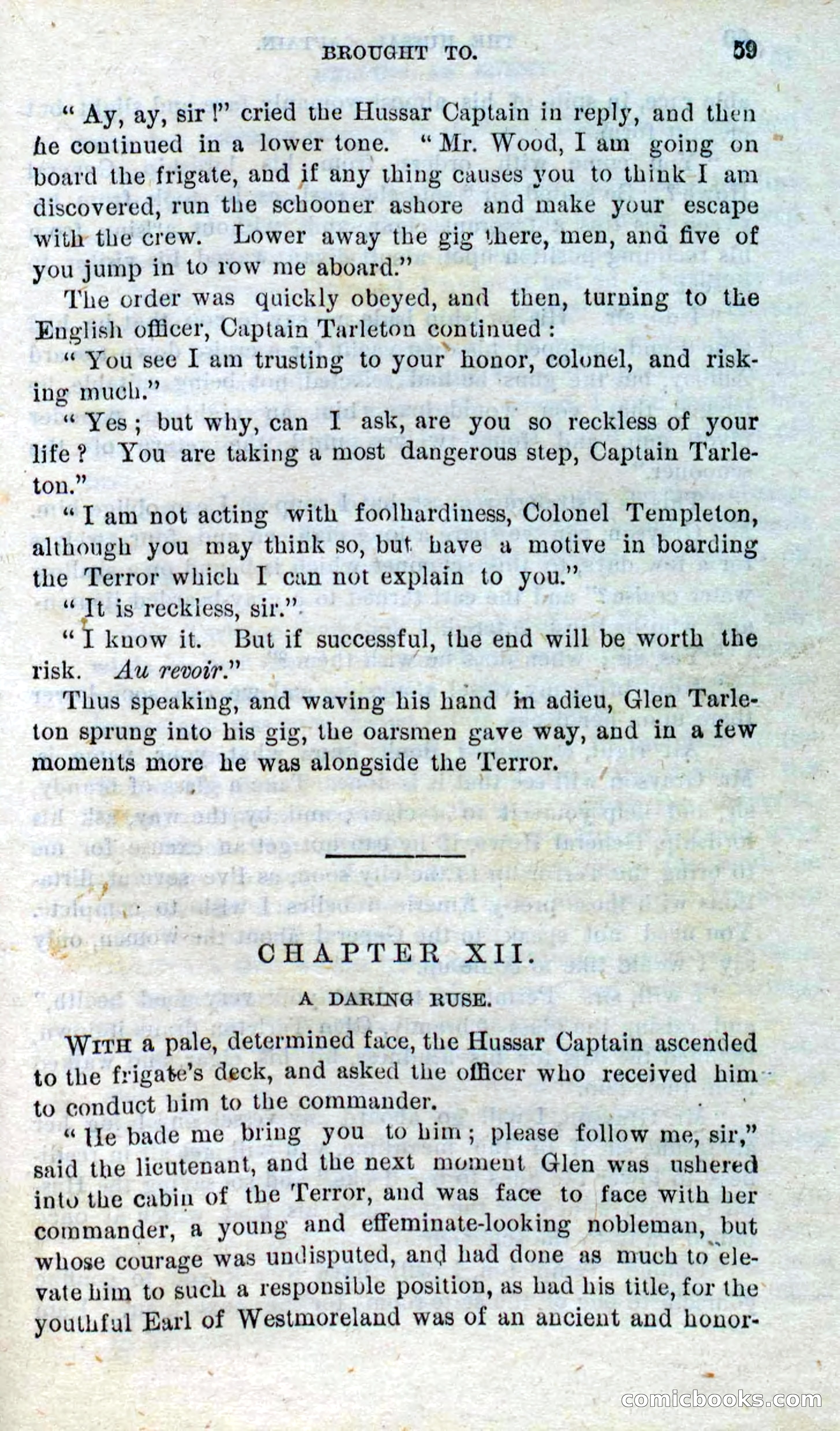 Beadle's Dime Novels No. 298: The Hussar Captain — page 55 of 100