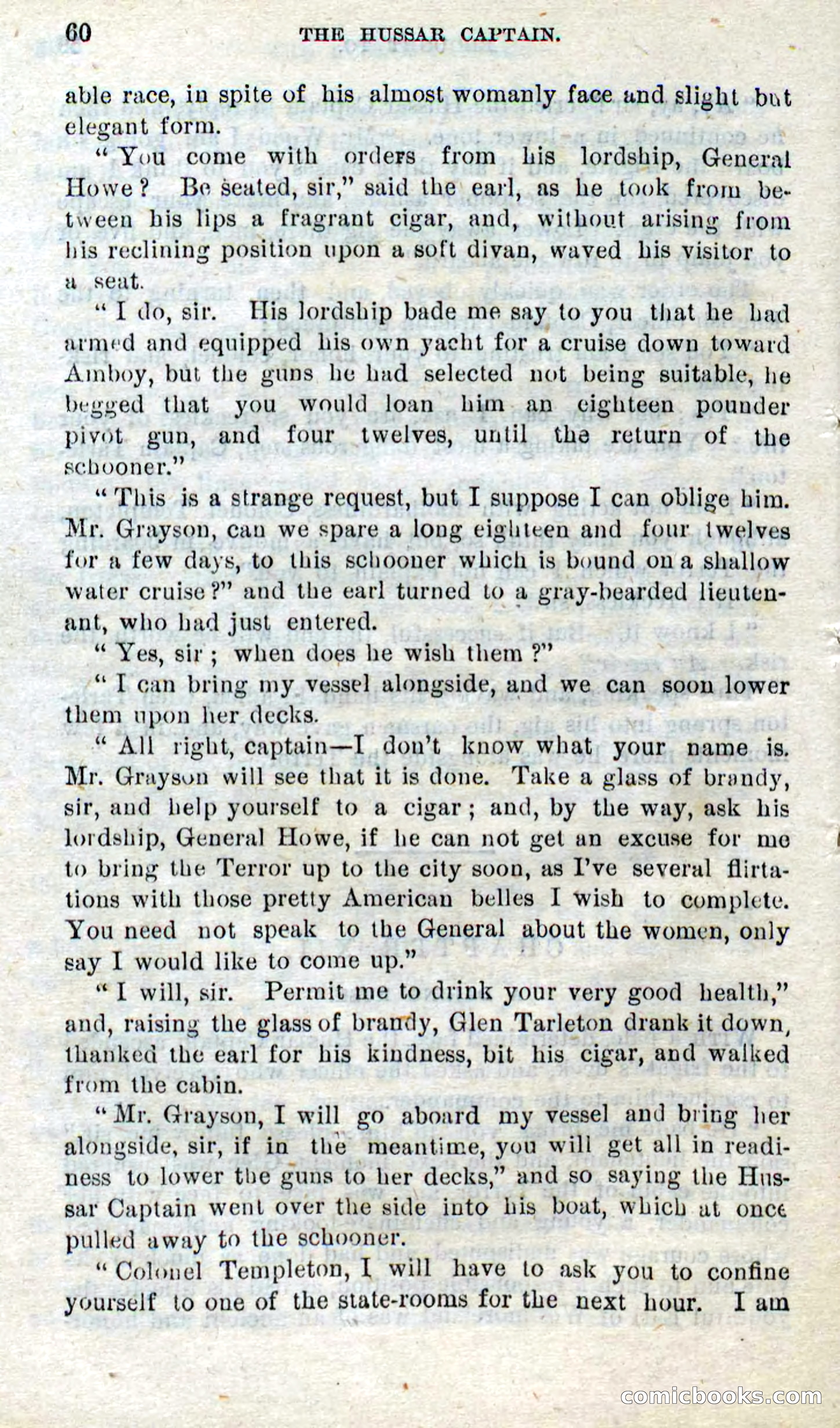 Beadle's Dime Novels No. 298: The Hussar Captain — page 56 of 100