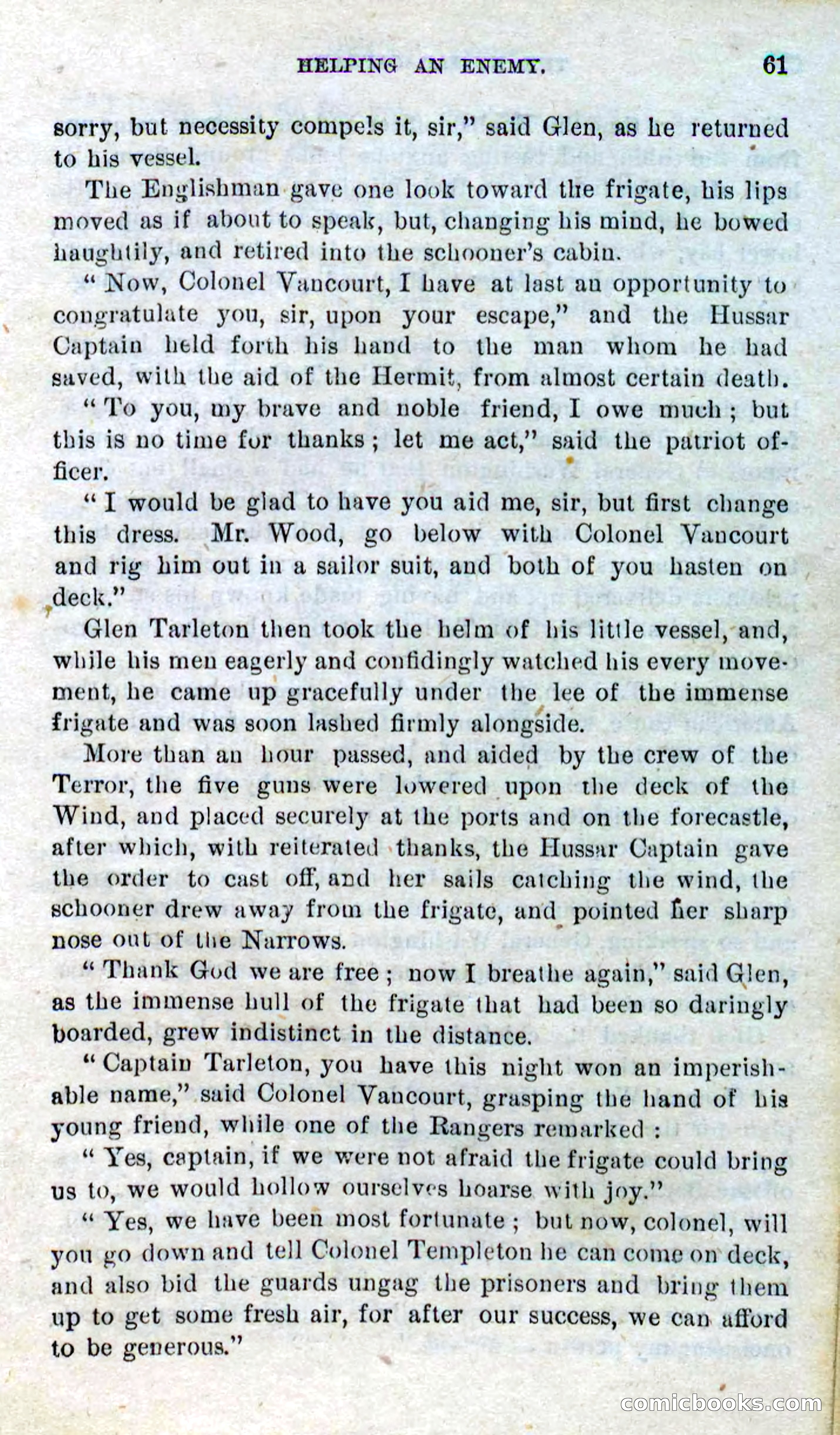 Beadle's Dime Novels No. 298: The Hussar Captain — page 57 of 100