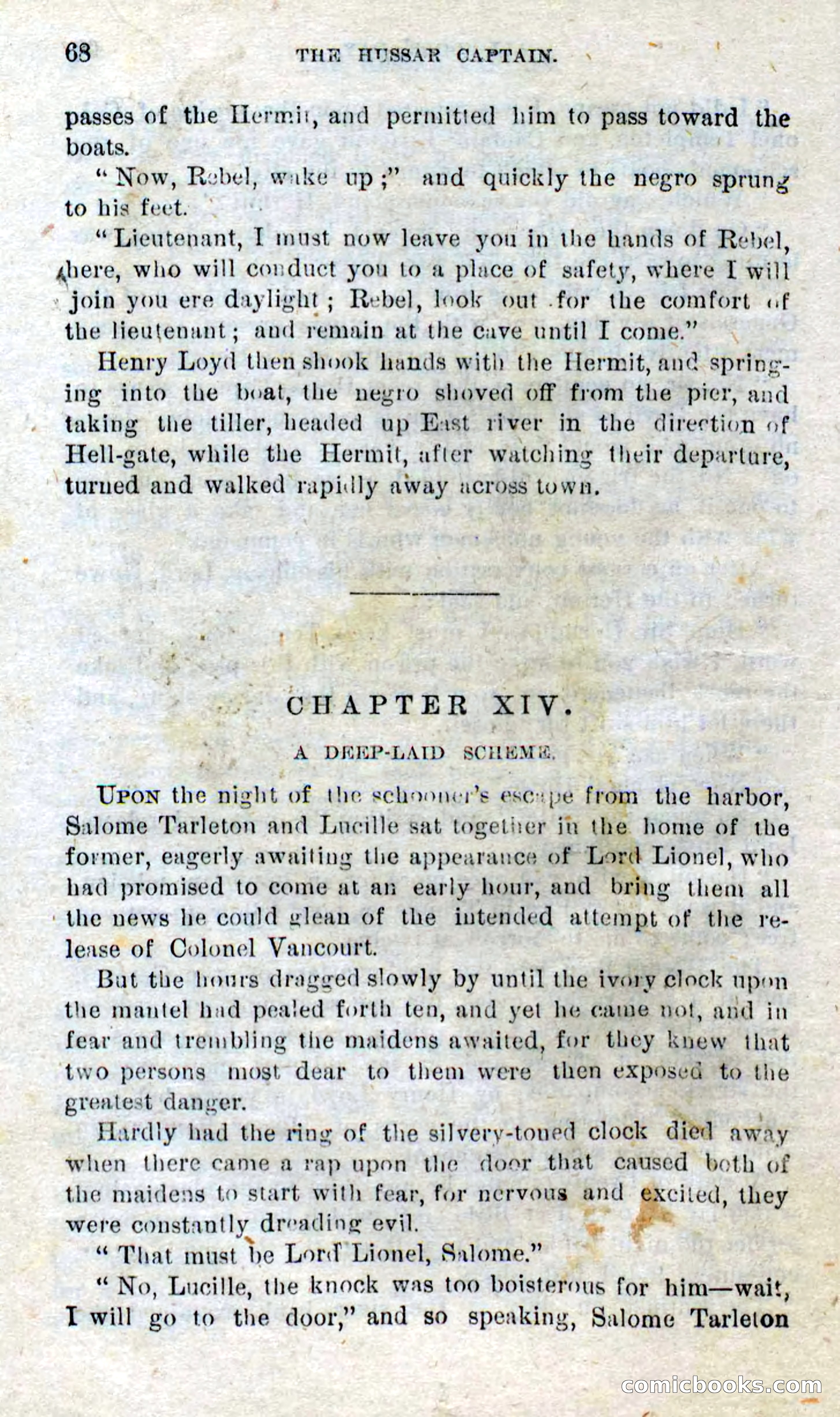 Beadle's Dime Novels No. 298: The Hussar Captain — page 64 of 100
