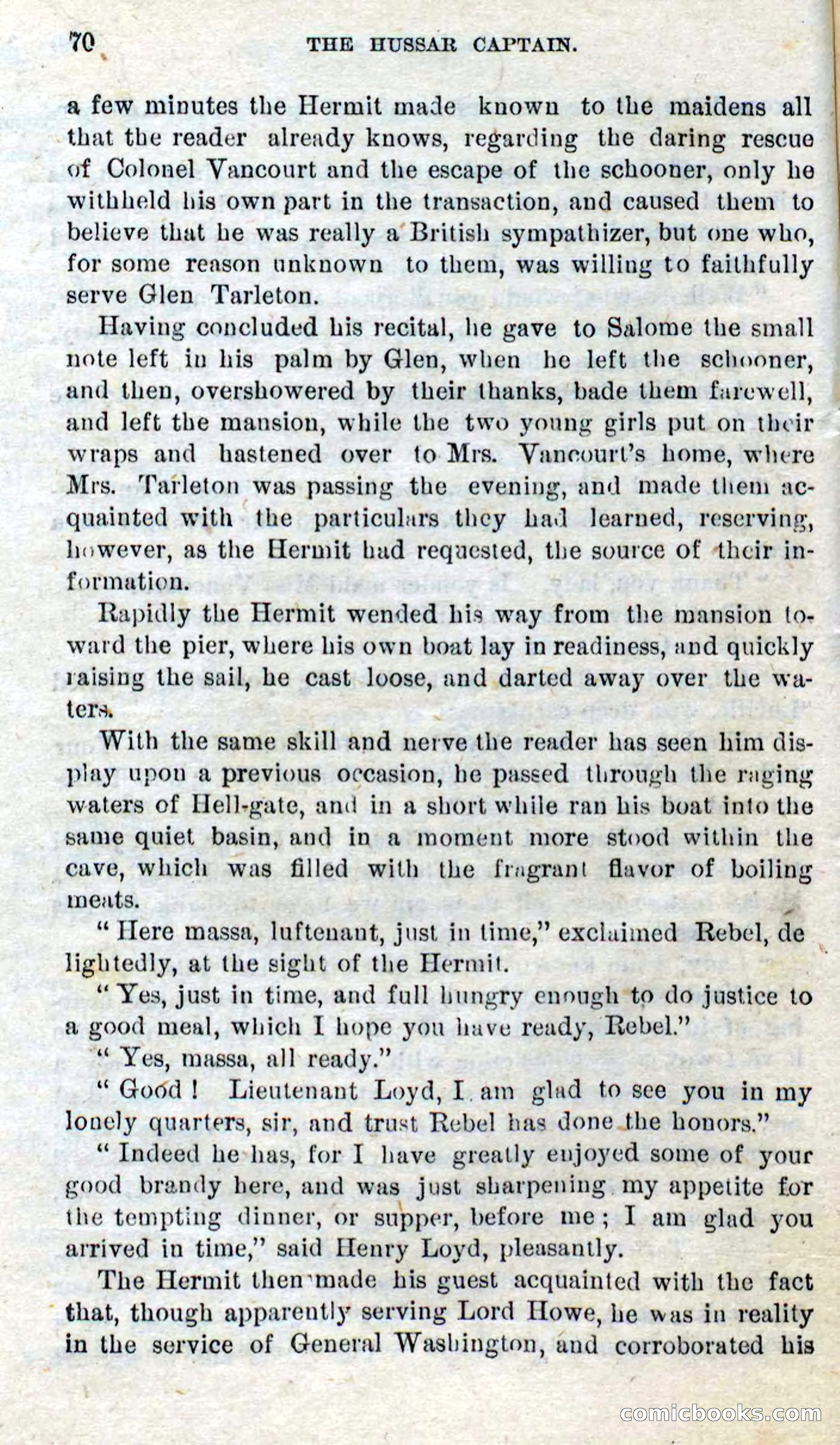Beadle's Dime Novels No. 298: The Hussar Captain — page 66 of 100