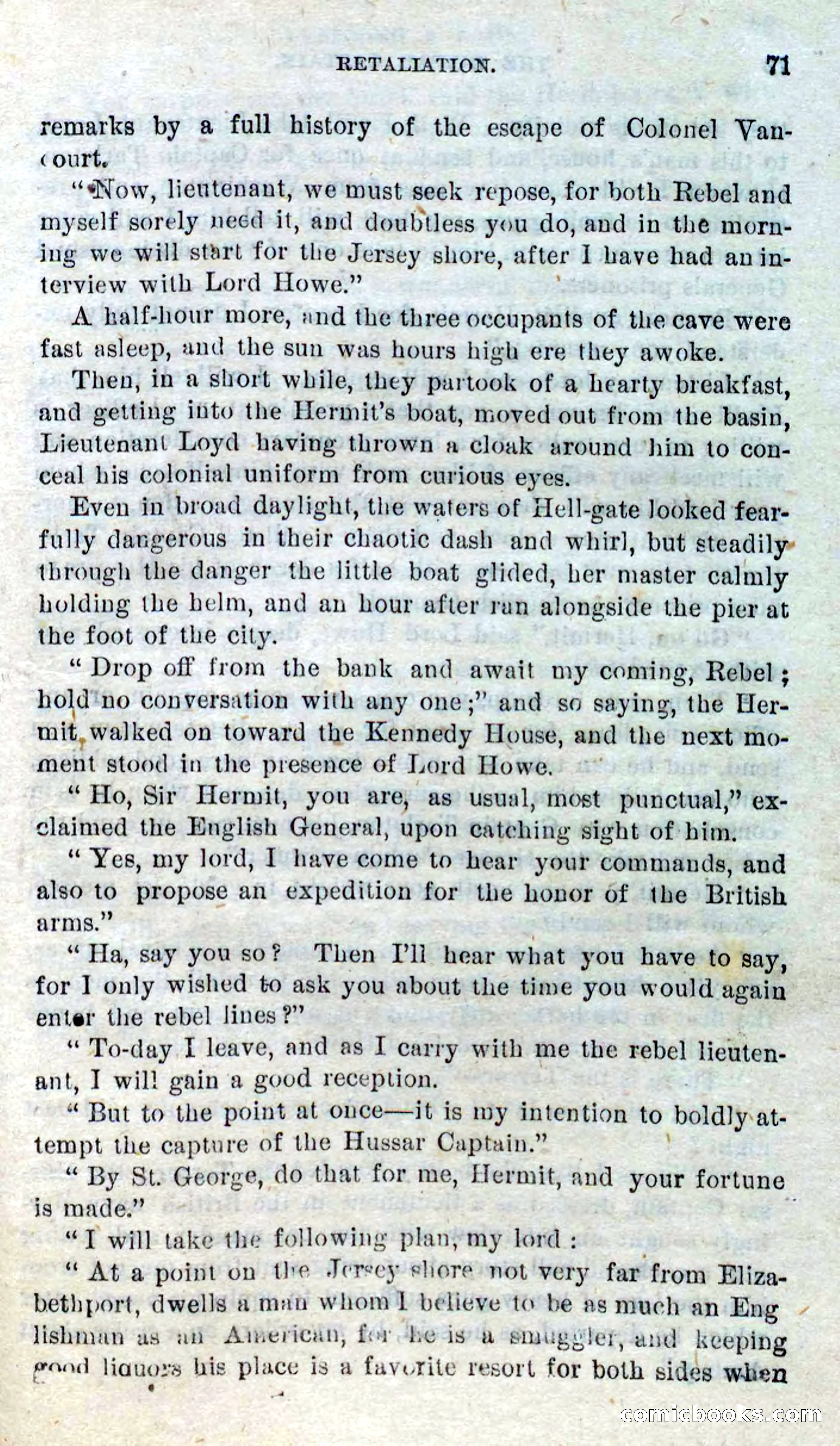 Beadle's Dime Novels No. 298: The Hussar Captain — page 67 of 100