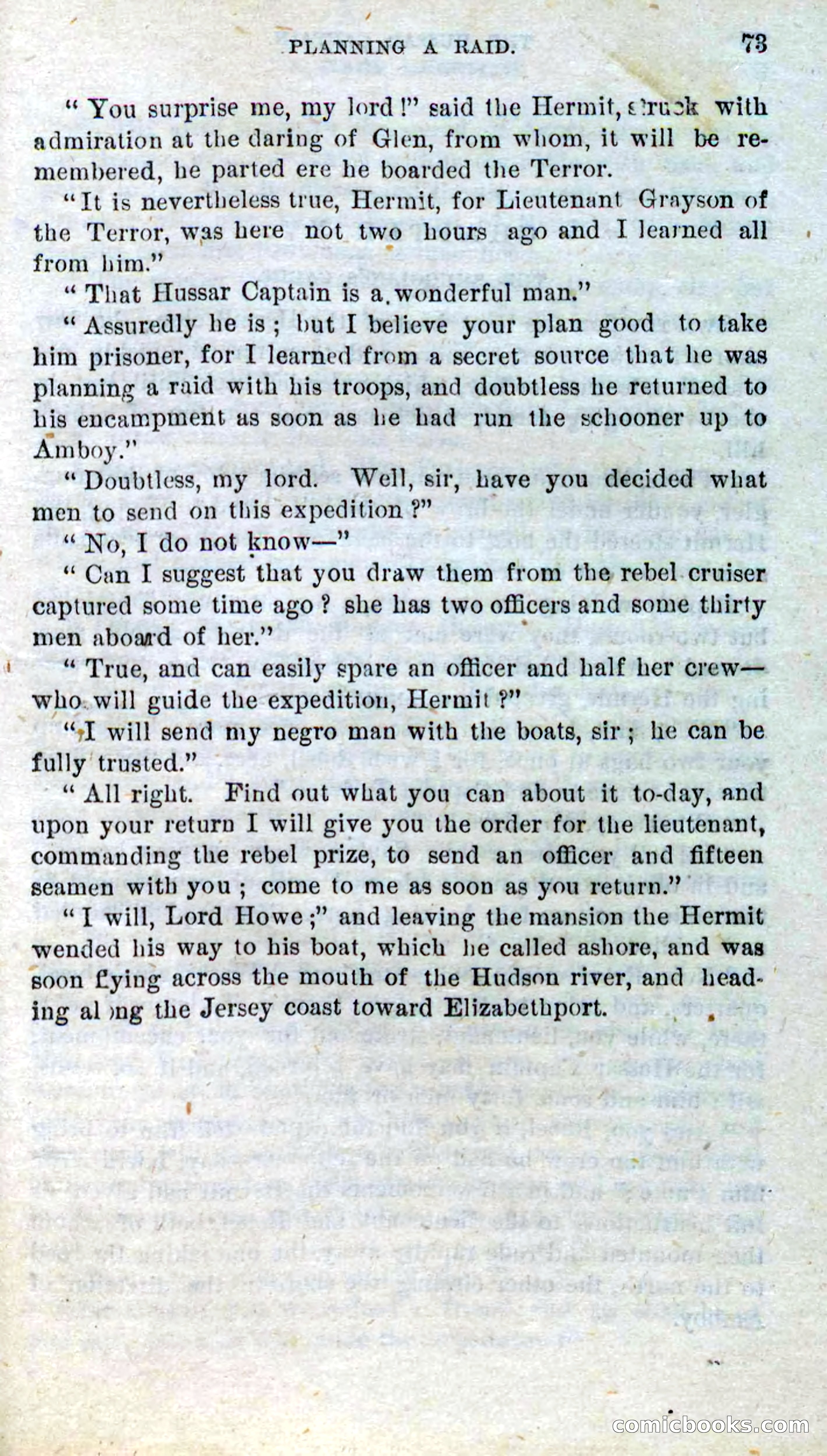 Beadle's Dime Novels No. 298: The Hussar Captain — page 69 of 100