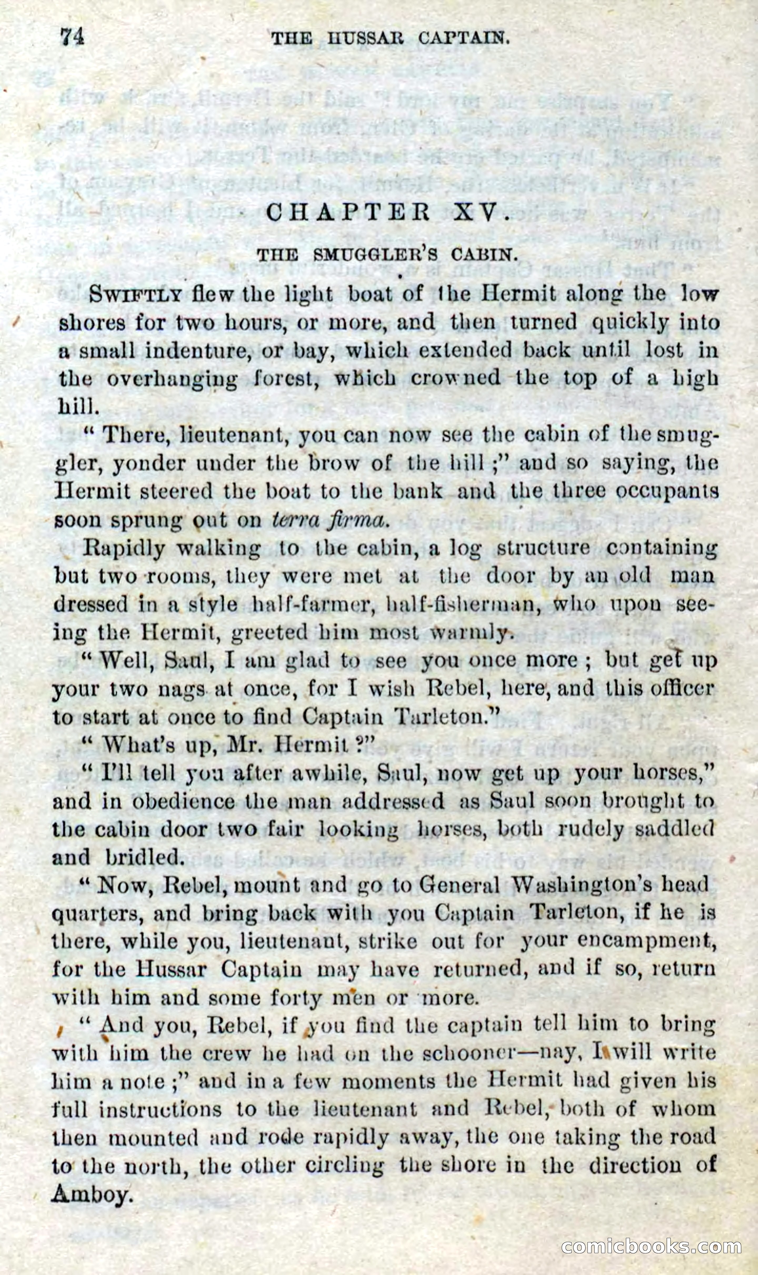 Beadle's Dime Novels No. 298: The Hussar Captain — page 70 of 100
