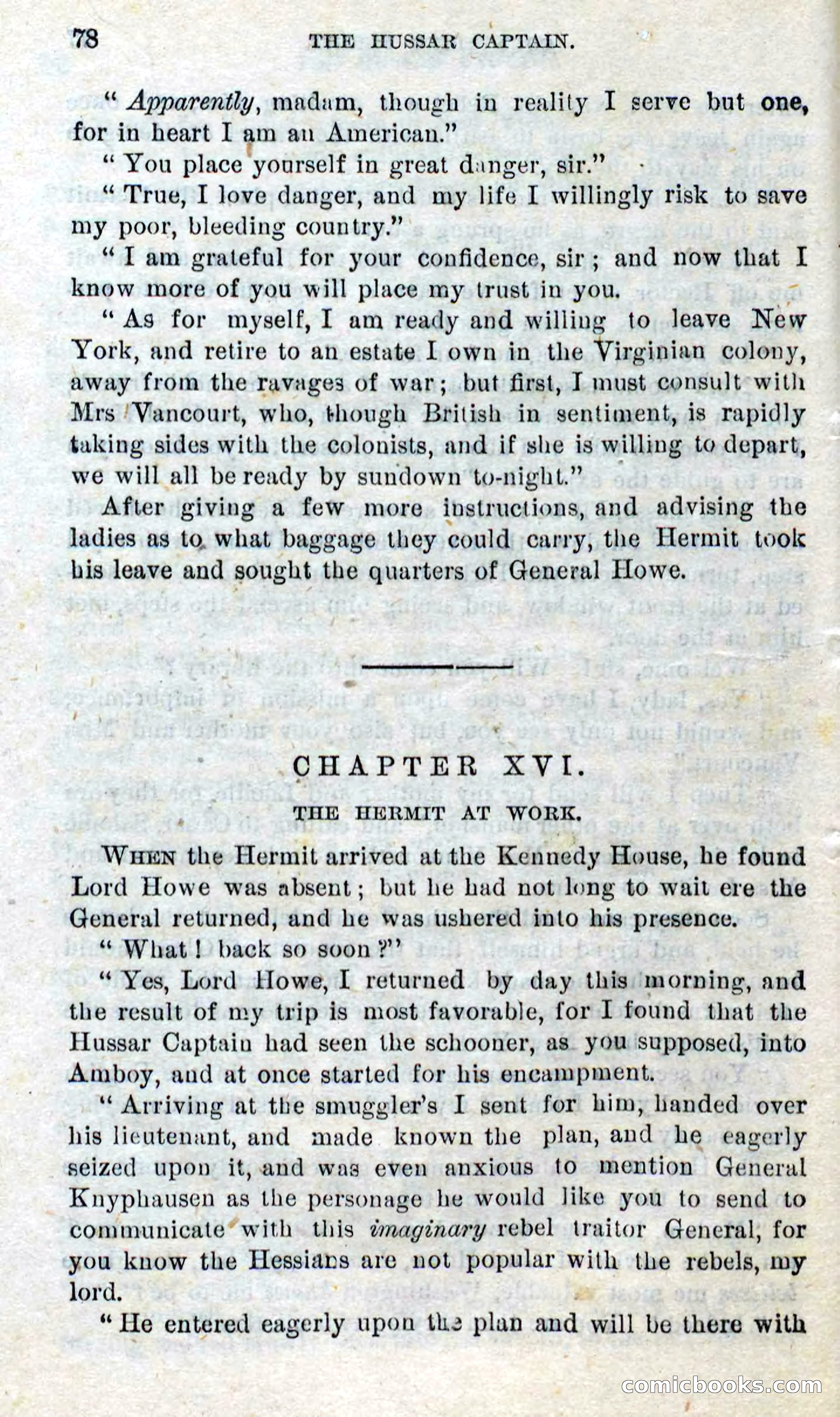 Beadle's Dime Novels No. 298: The Hussar Captain — page 74 of 100