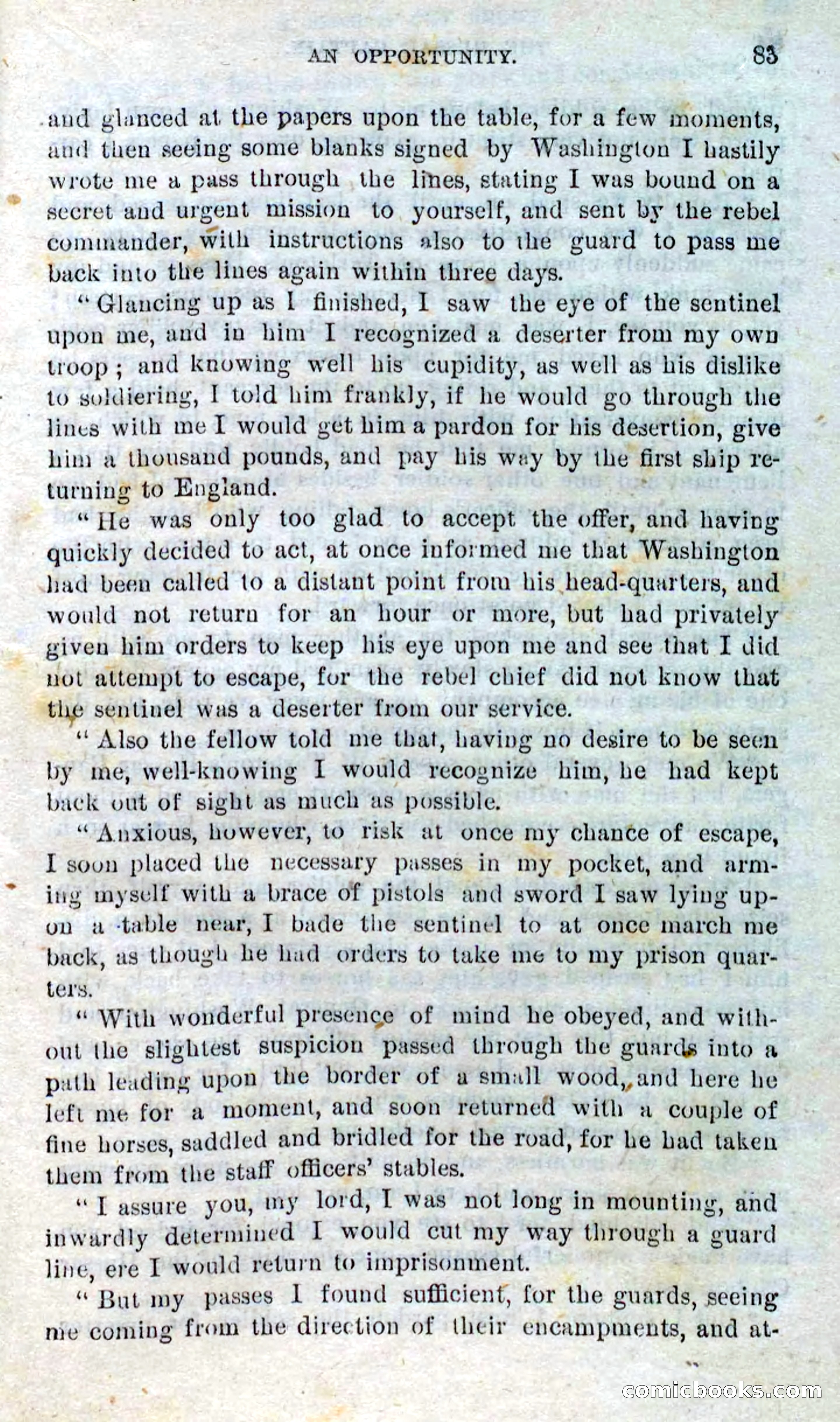 Beadle's Dime Novels No. 298: The Hussar Captain — page 79 of 100