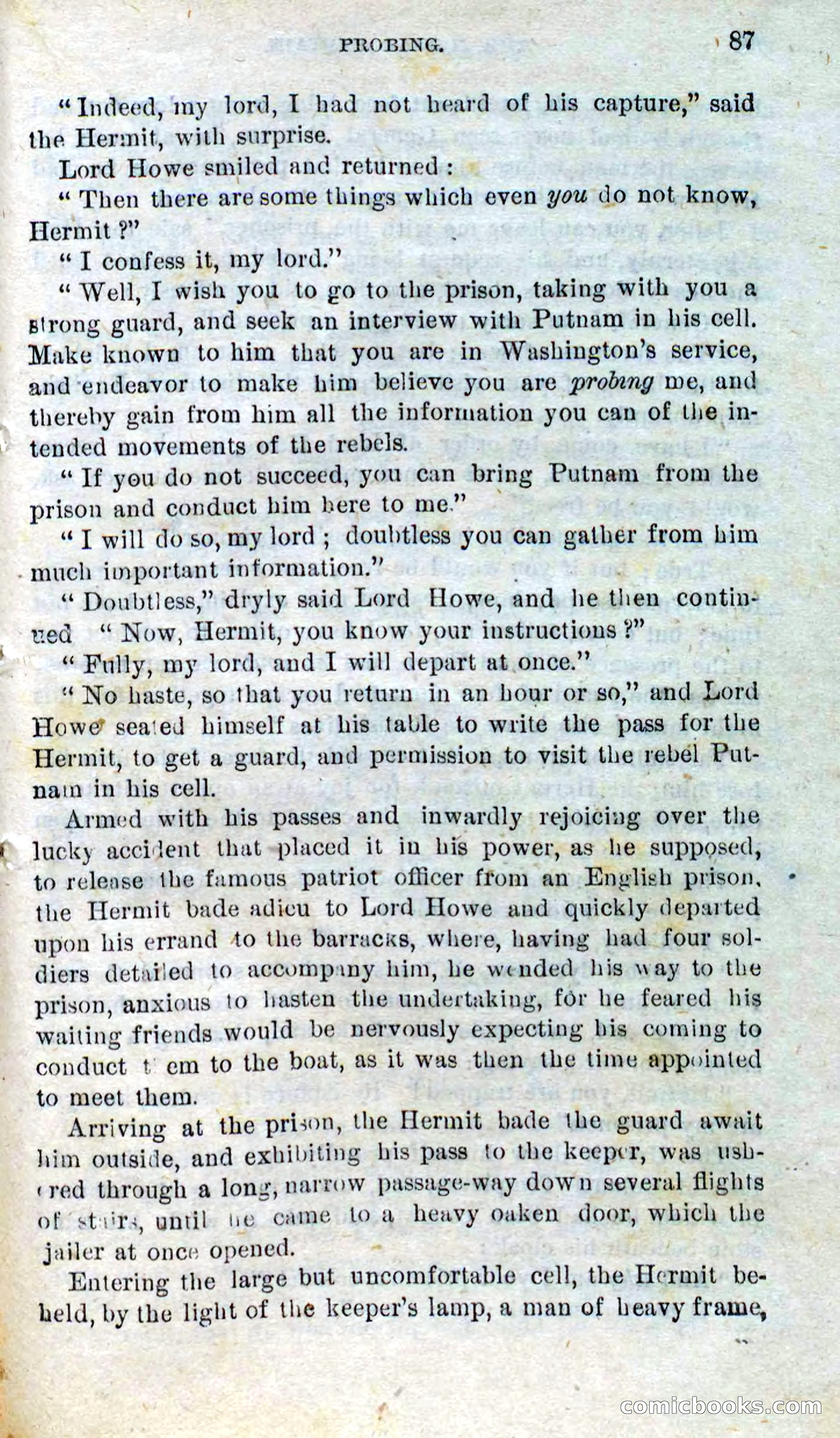 Beadle's Dime Novels No. 298: The Hussar Captain — page 83 of 100