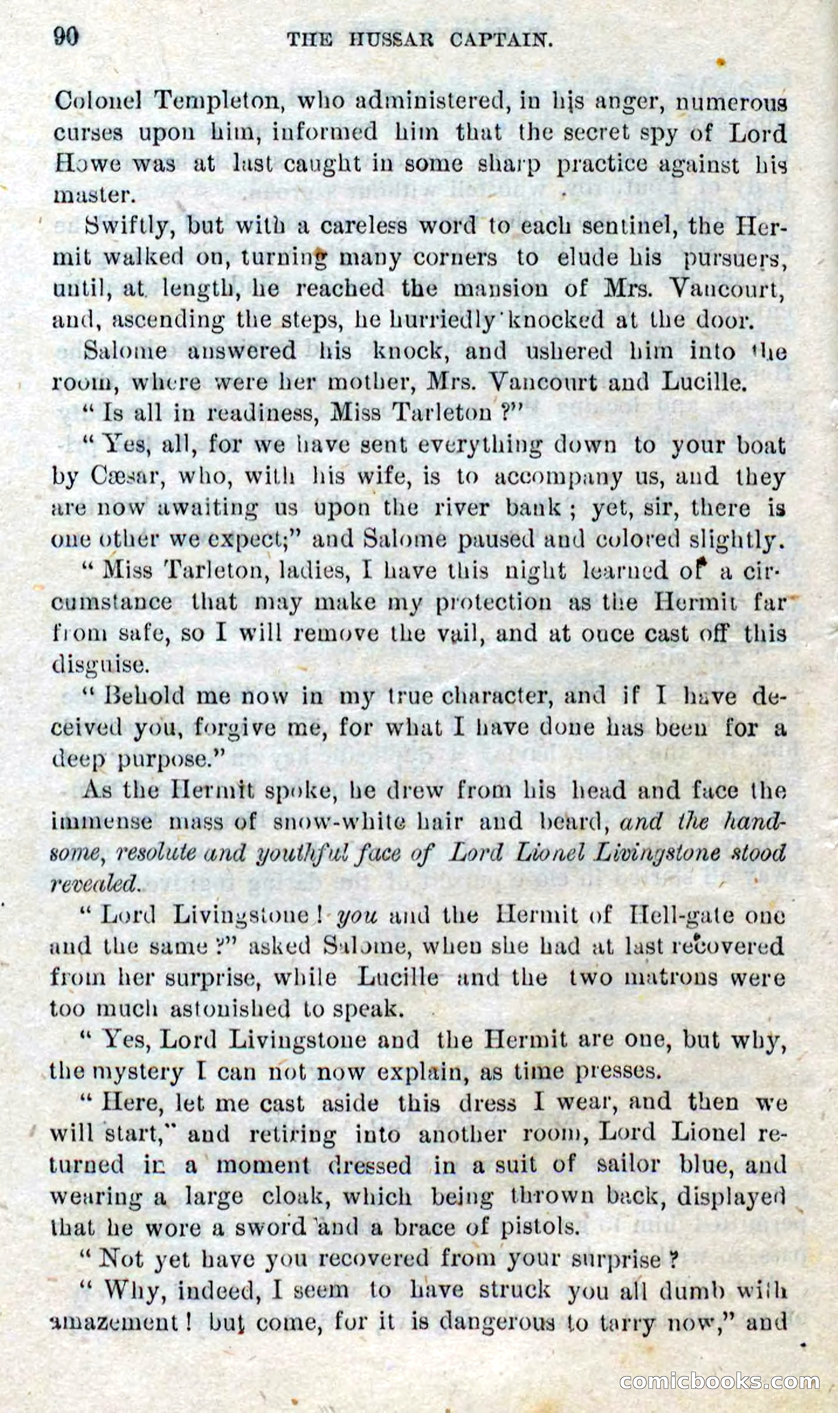 Beadle's Dime Novels No. 298: The Hussar Captain — page 86 of 100