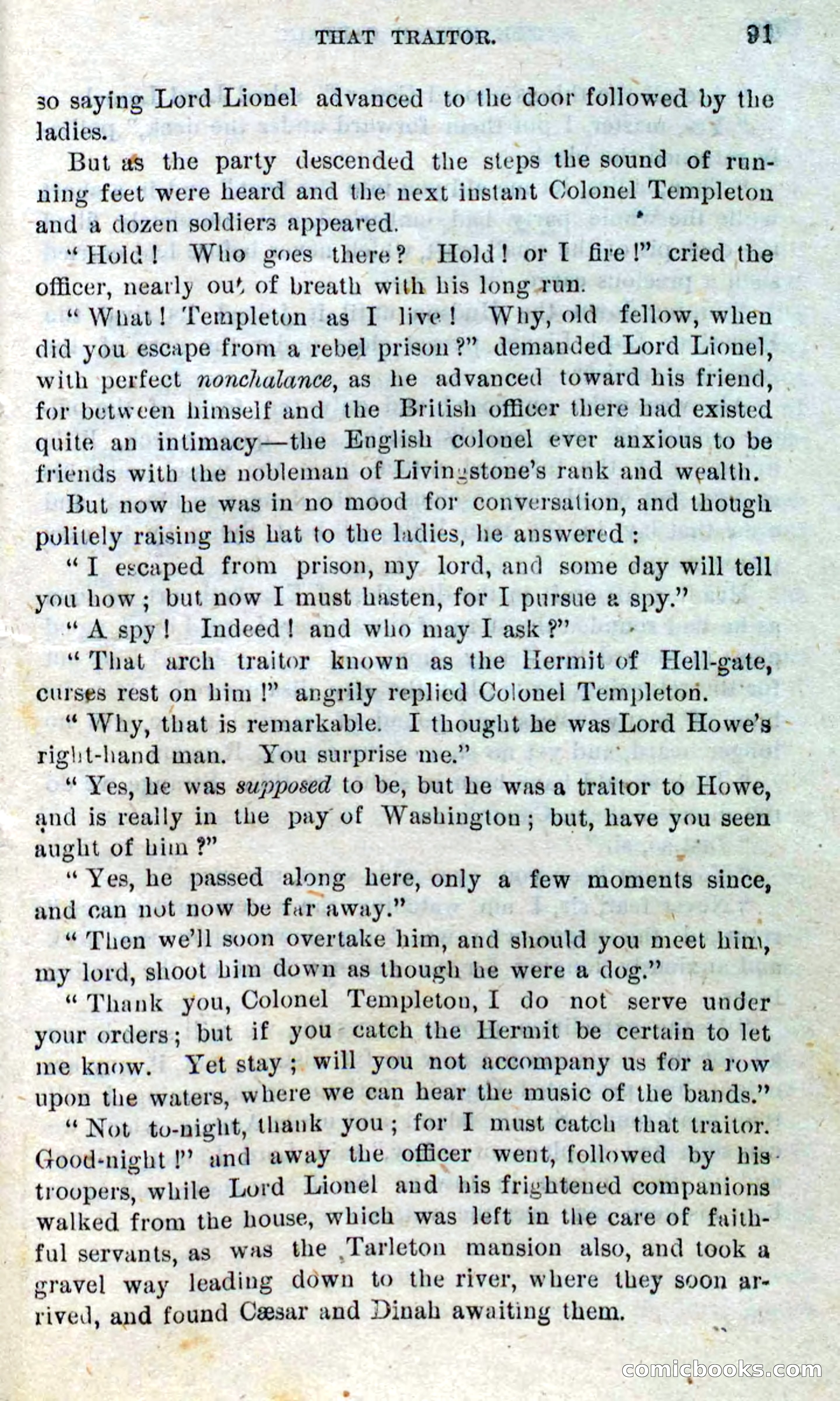 Beadle's Dime Novels No. 298: The Hussar Captain — page 87 of 100