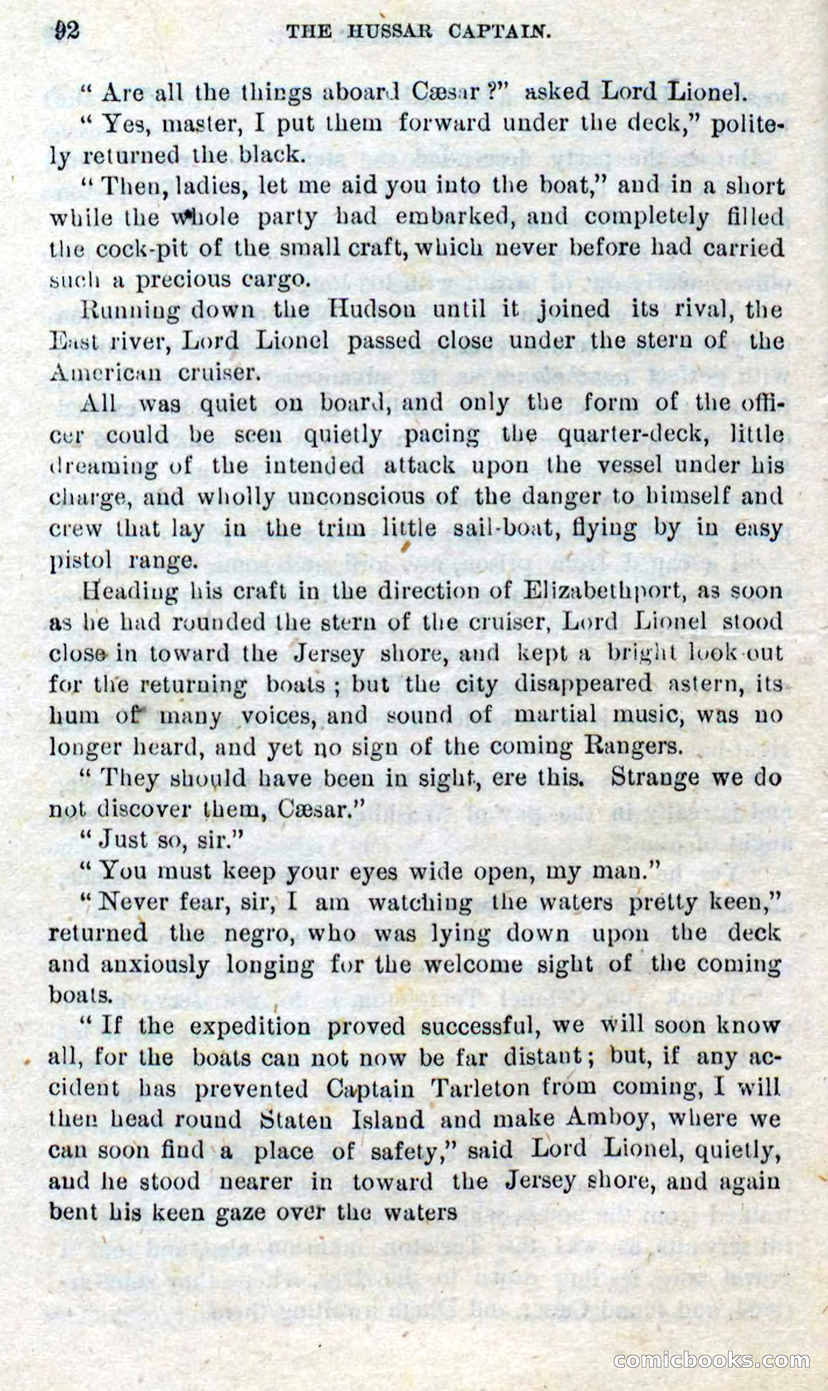 Beadle's Dime Novels No. 298: The Hussar Captain — page 88 of 100