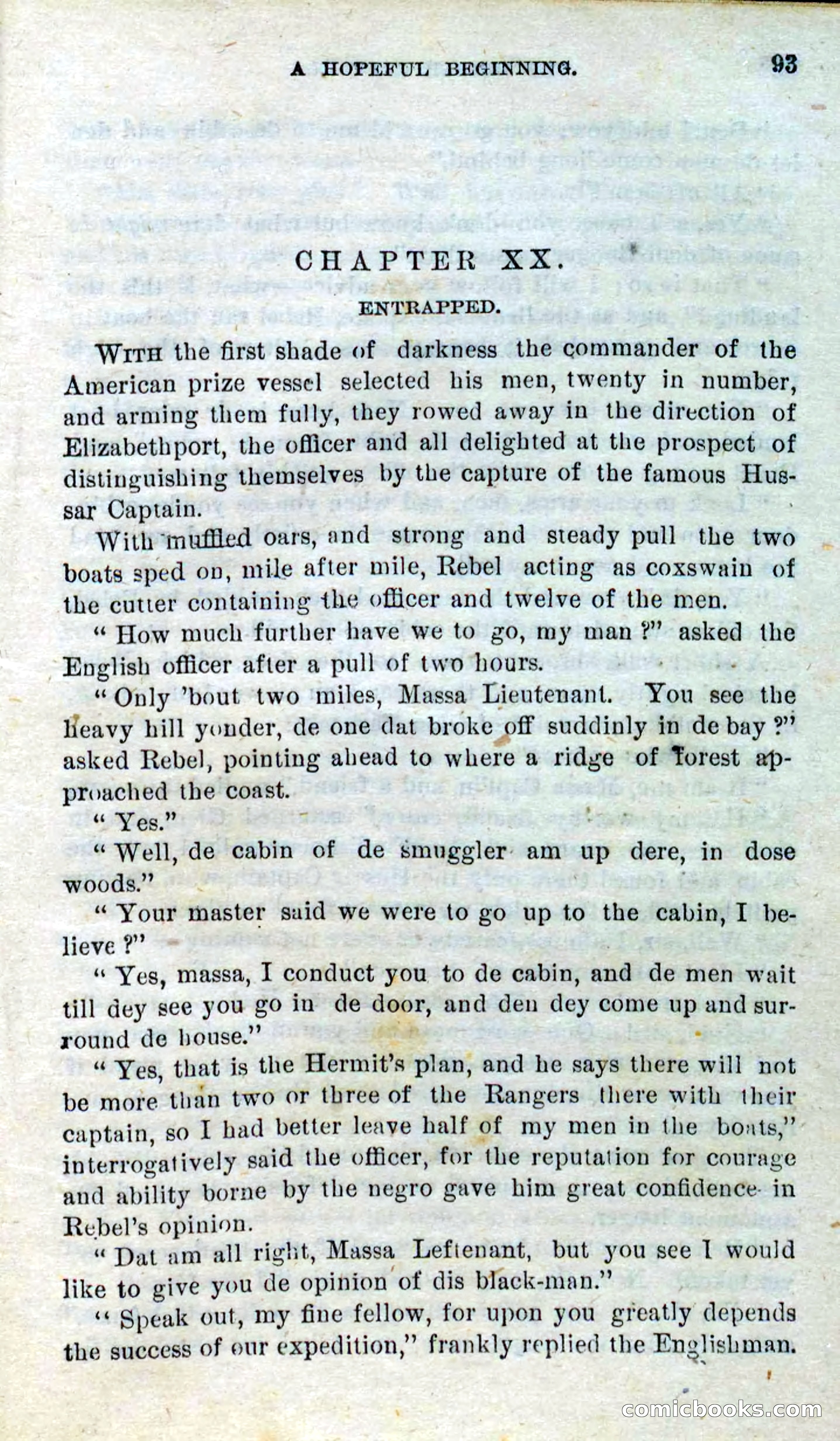 Beadle's Dime Novels No. 298: The Hussar Captain — page 89 of 100
