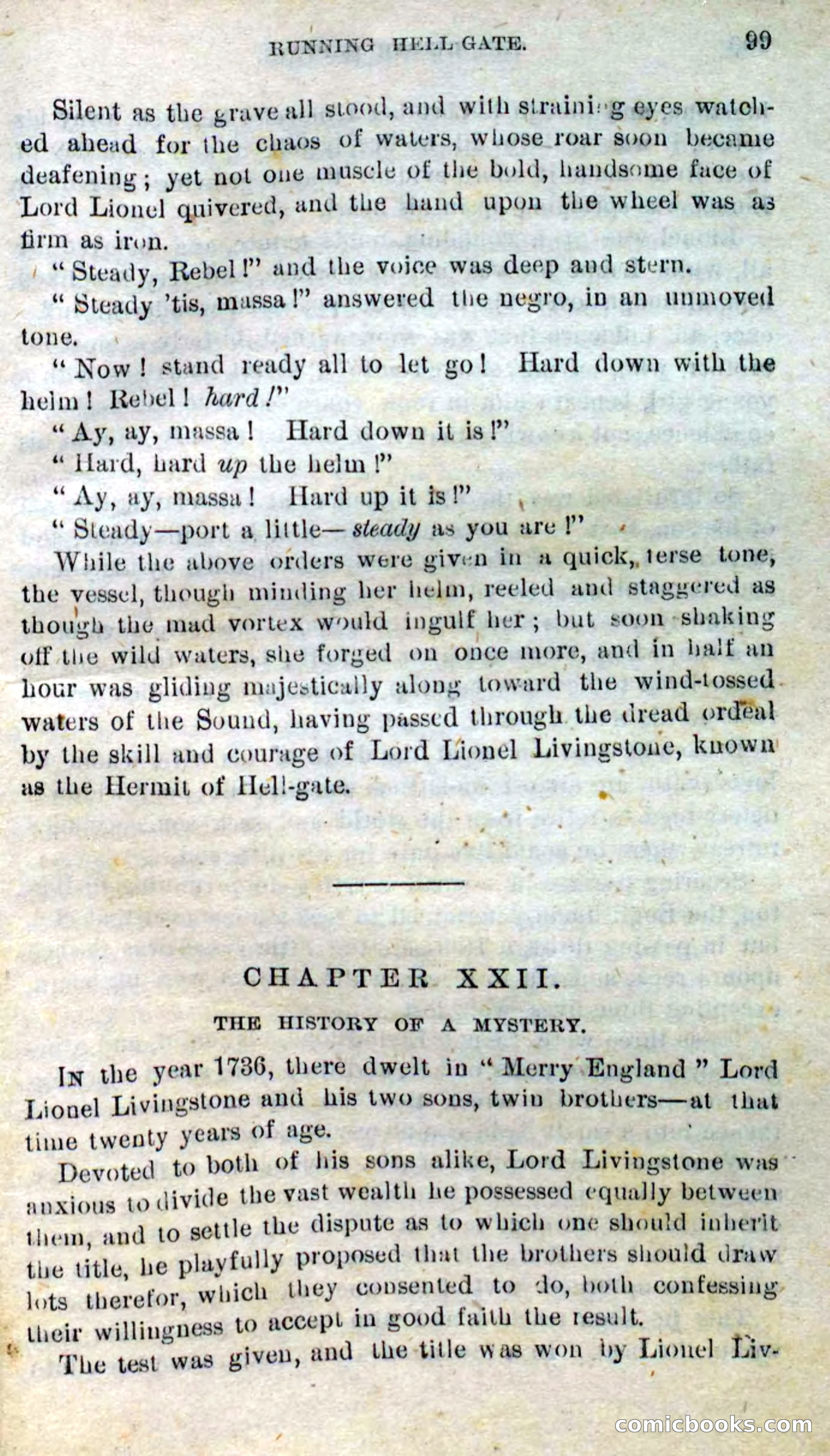 Beadle's Dime Novels No. 298: The Hussar Captain — page 95 of 100