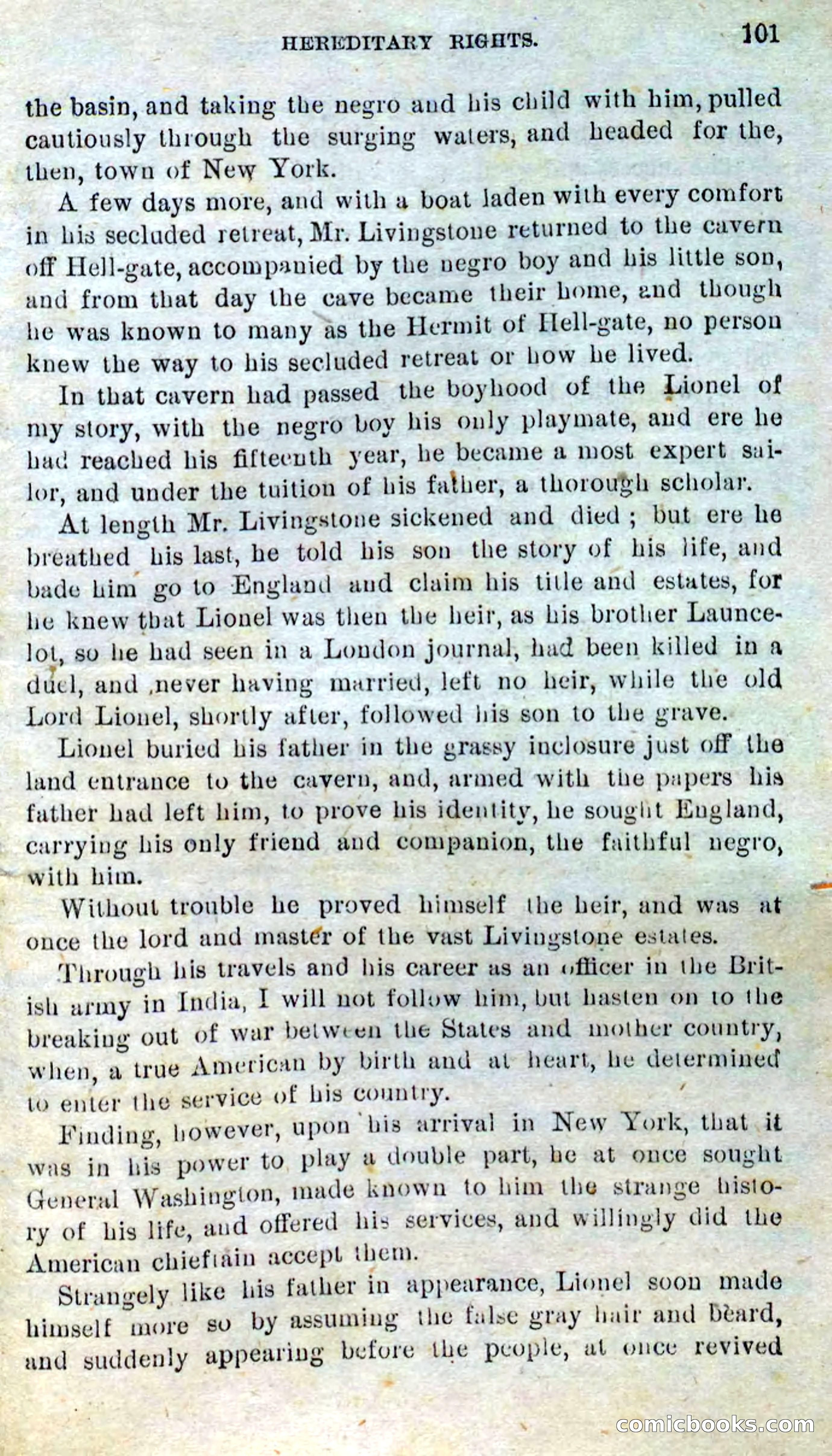 Beadle's Dime Novels No. 298: The Hussar Captain — page 97 of 100