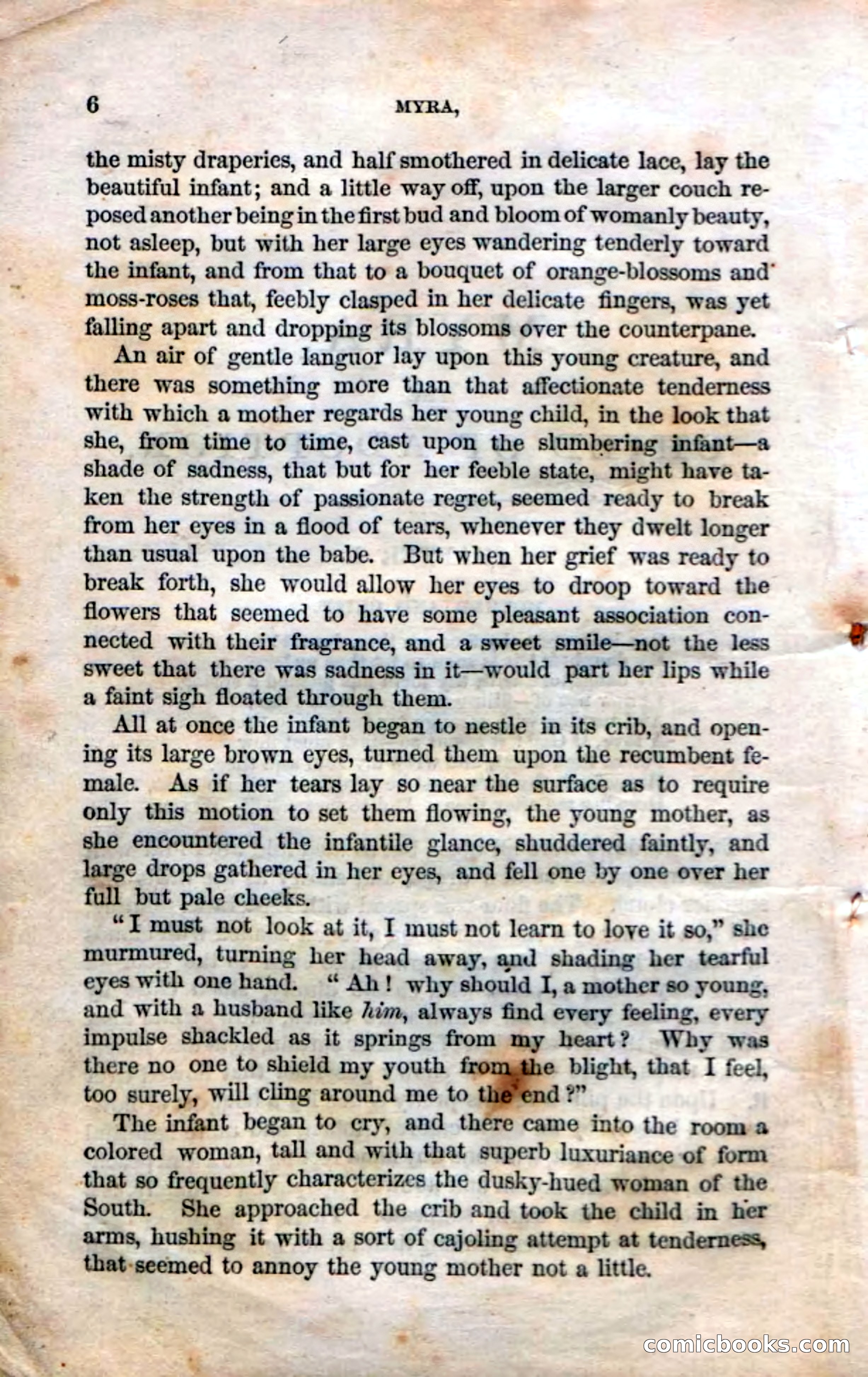 Beadle's Dime Novels No. 3: Myra, the Child of Adoption — page 8 of 130