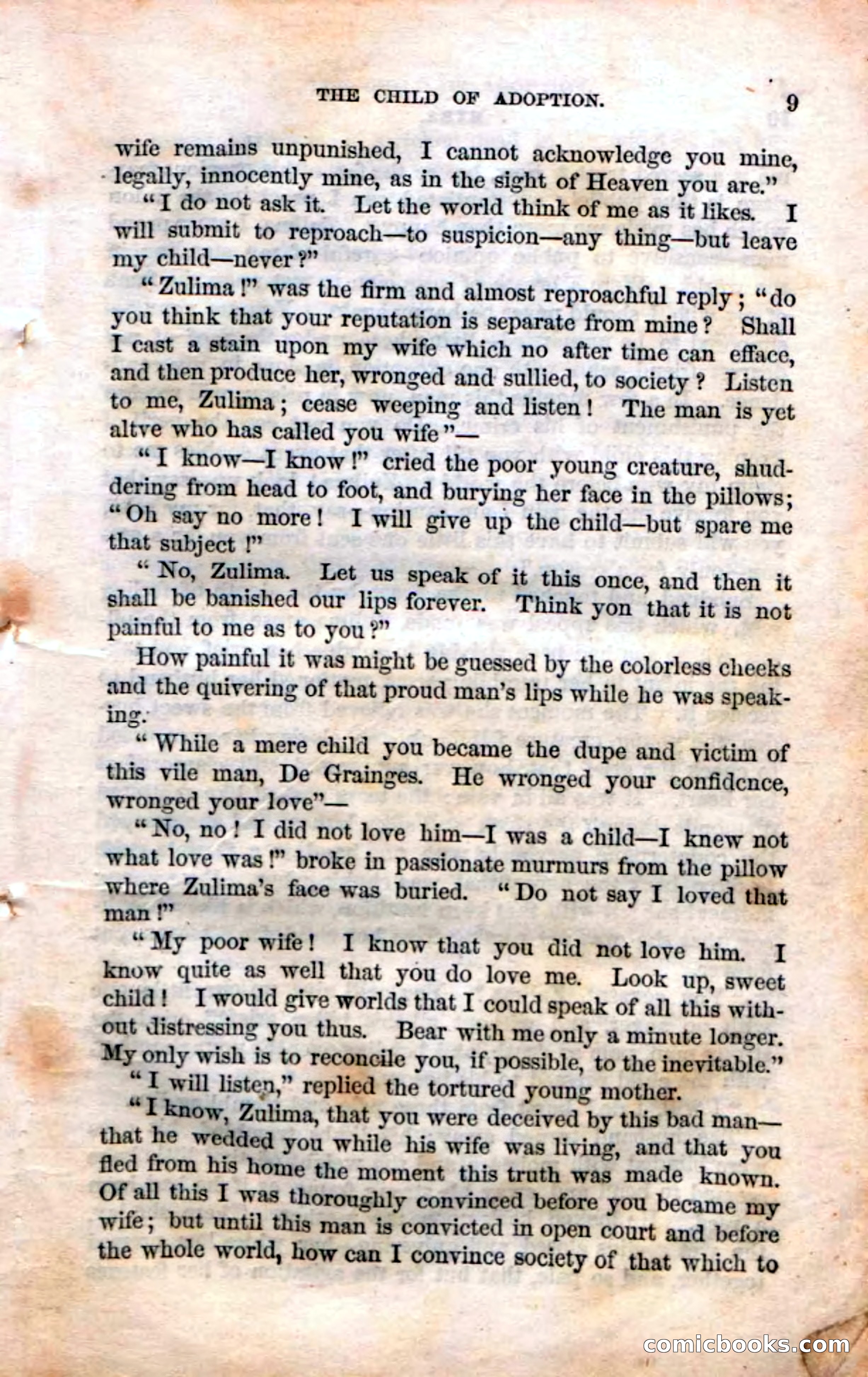 Beadle's Dime Novels No. 3: Myra, the Child of Adoption — page 11 of 130